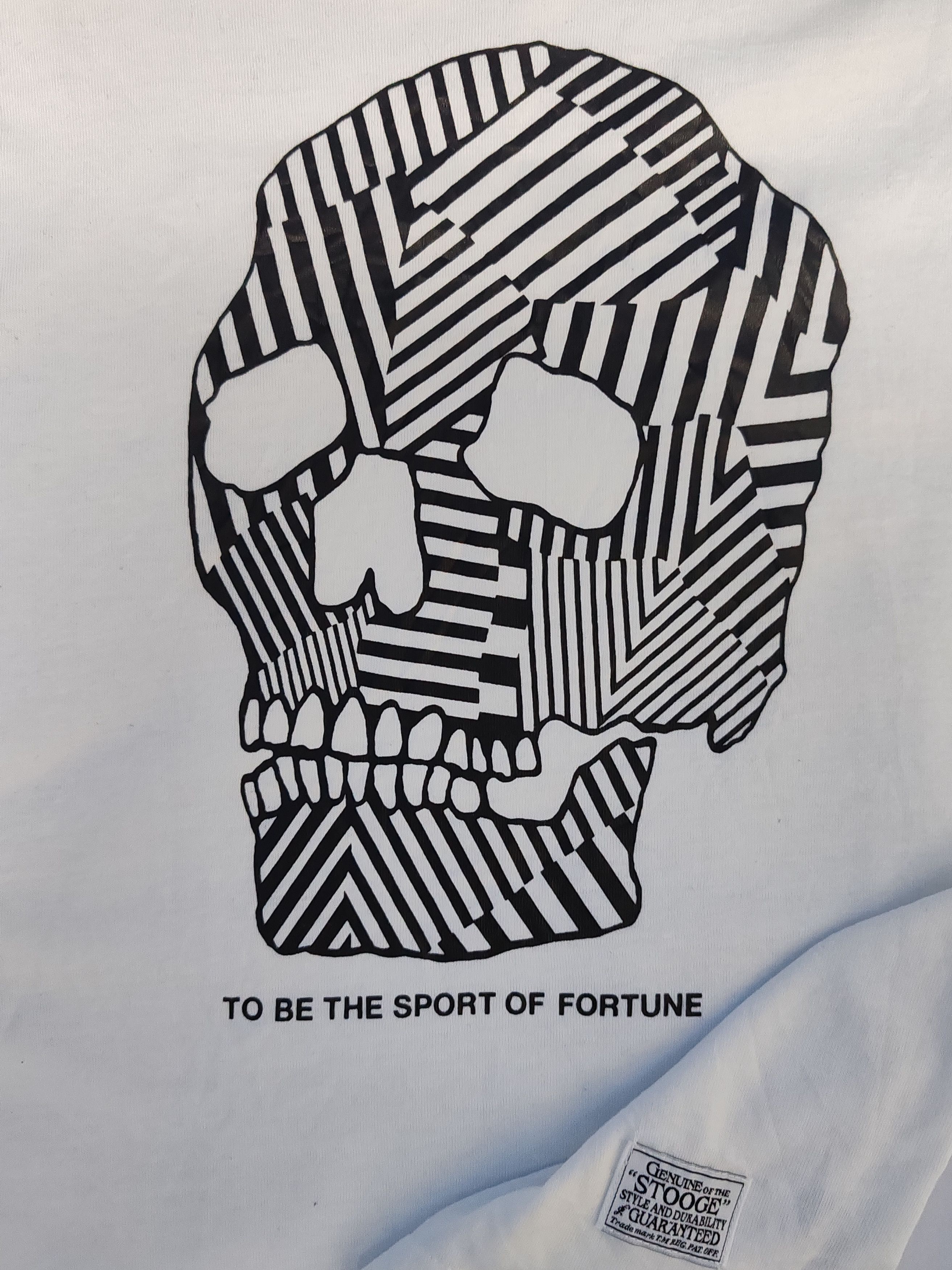 Japanese Brand Stooge & Co Japan Designer Long Sleeve Big Head Skull Size US L / EU 52-54 / 3 - 1 Thumbnail