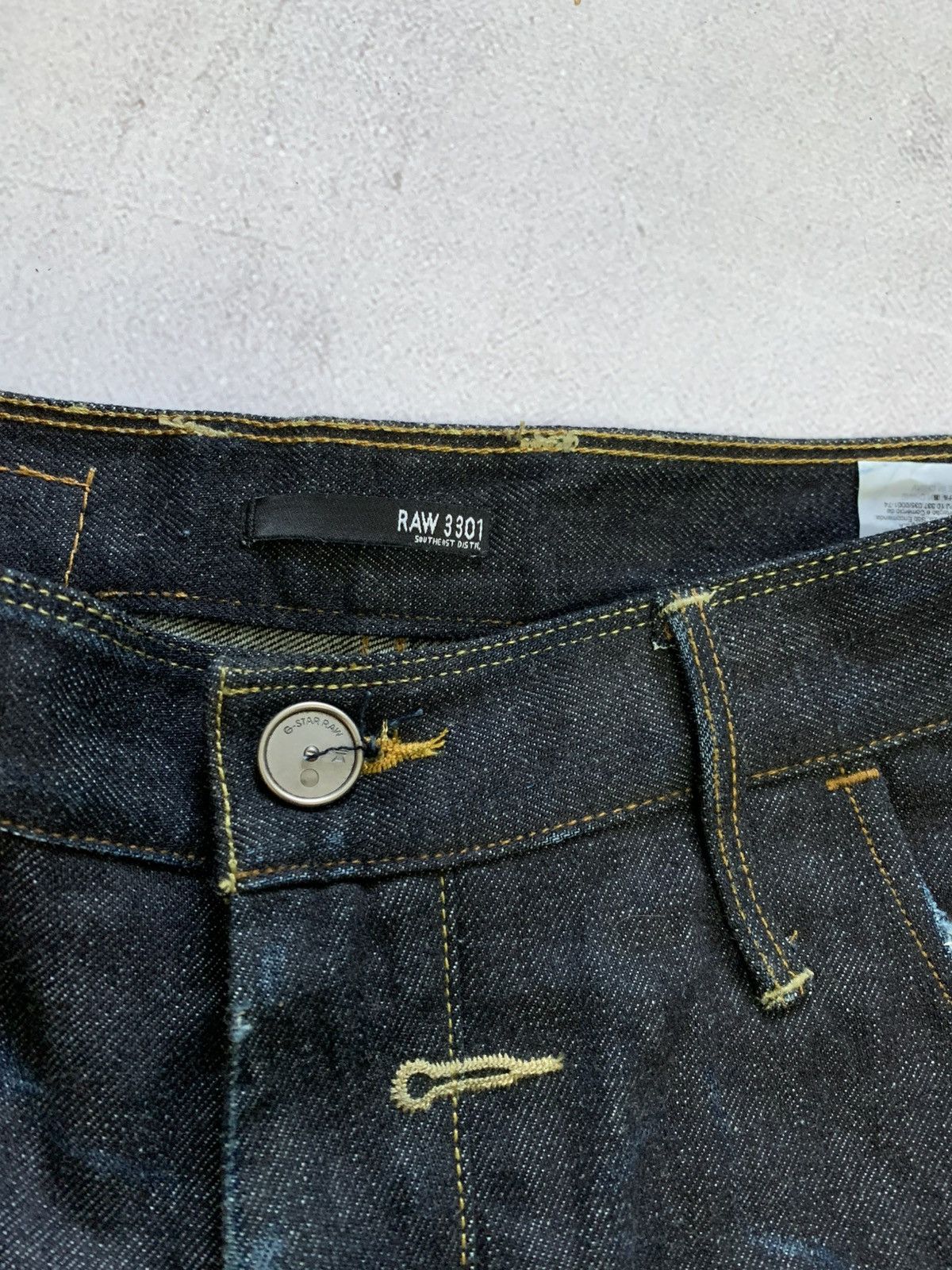 G-Star × Japanese Brand Vintage G Star Raw Jeans Denim Pants Riley Loose Tapered y2k Size US 30 / EU 46 - 4 Thumbnail
