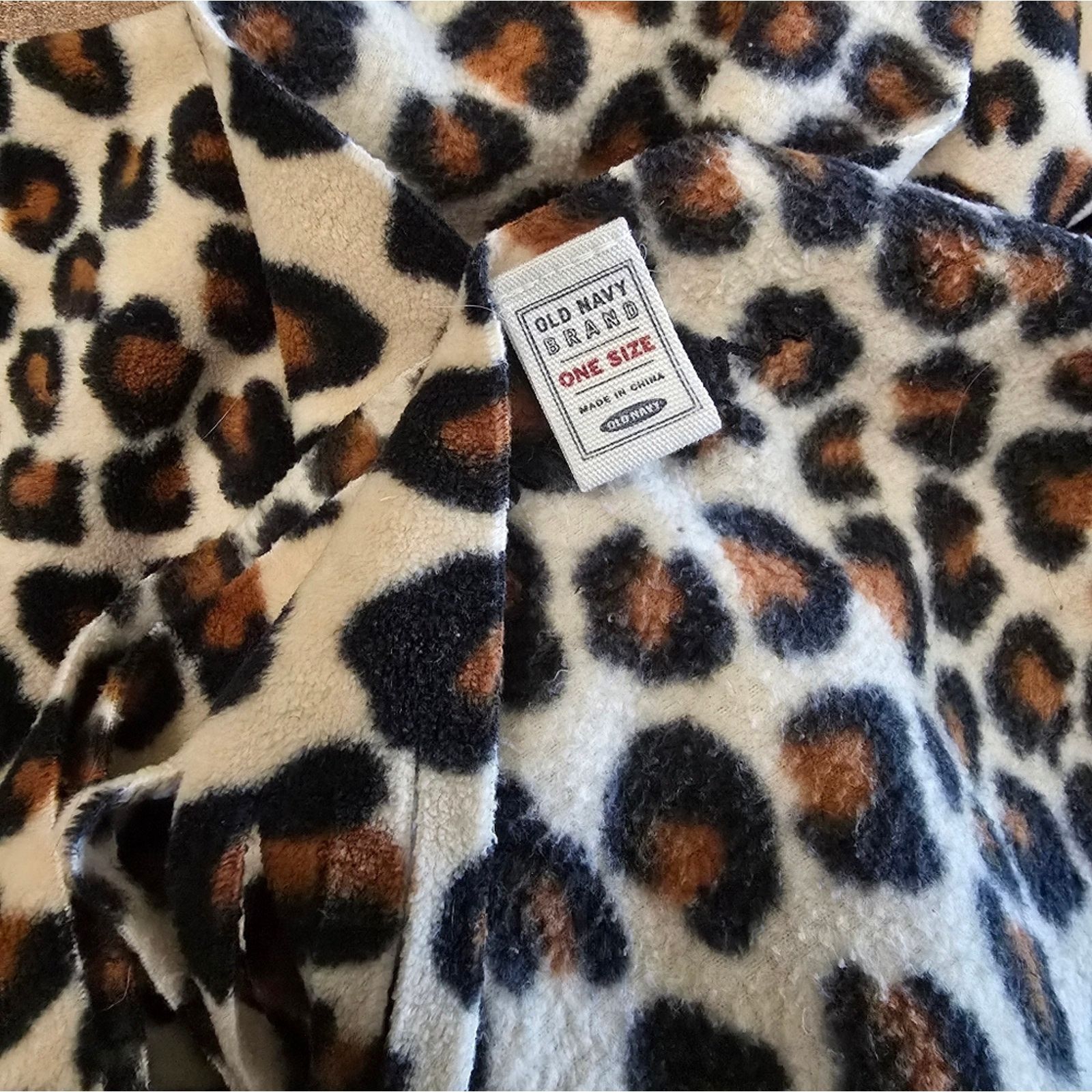 Old Navy Nude Leopard Printed | OLD NAVY | Scarf Size ONE SIZE - 3 Thumbnail