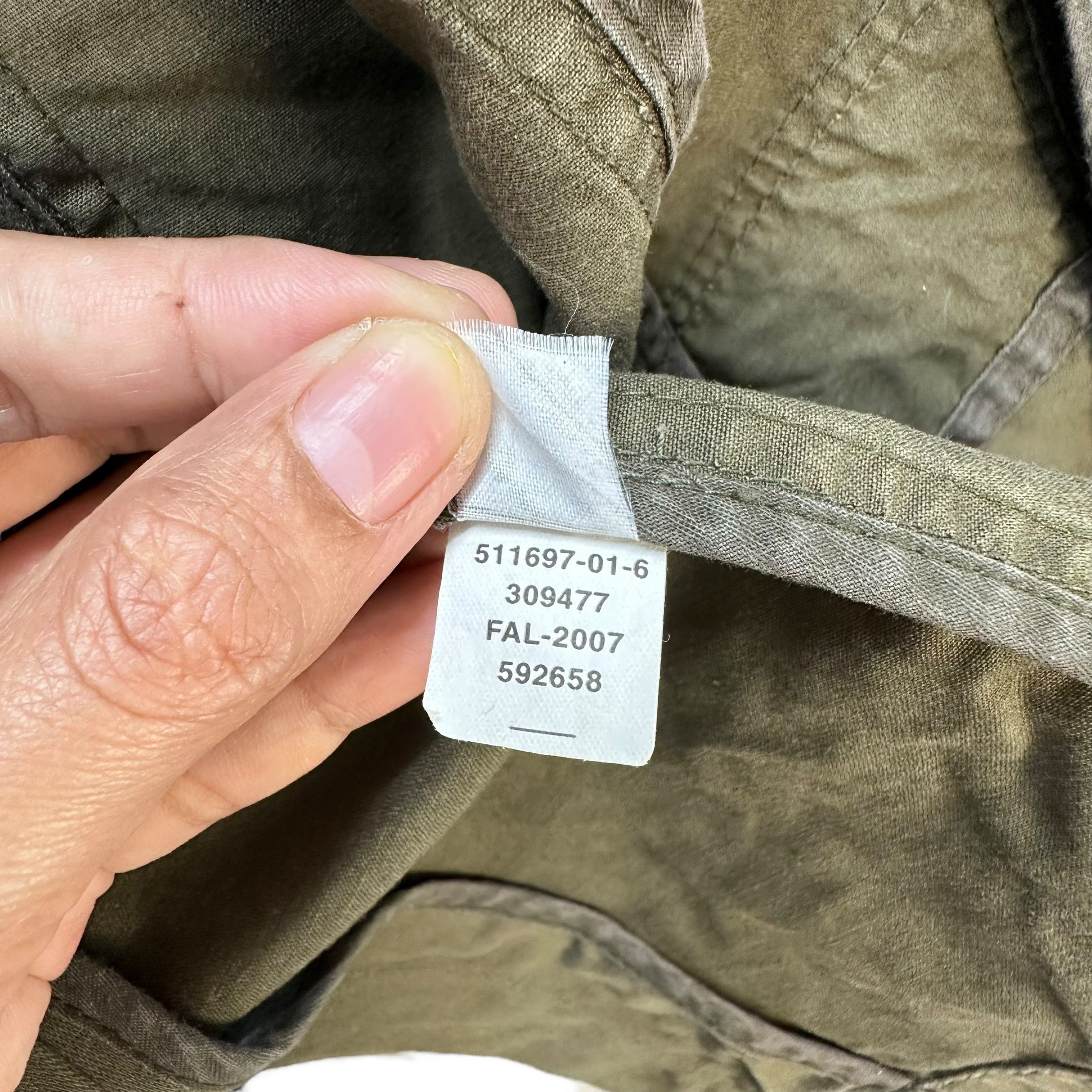 Gap Y2k Vintage GAP Khaki Olive Green Jacket #A74-1789 Size S / US 4 / IT 40 - 10 Thumbnail