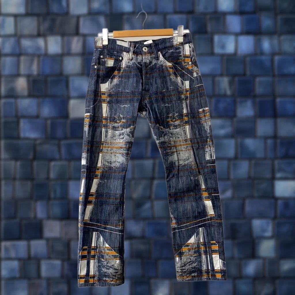 Issey Miyake ISSEY MIYAKE A-POC INSIDE Pants Size 29 11SS Patchwork Distressed Pre-owned Size US 29 - 1 Thumbnail