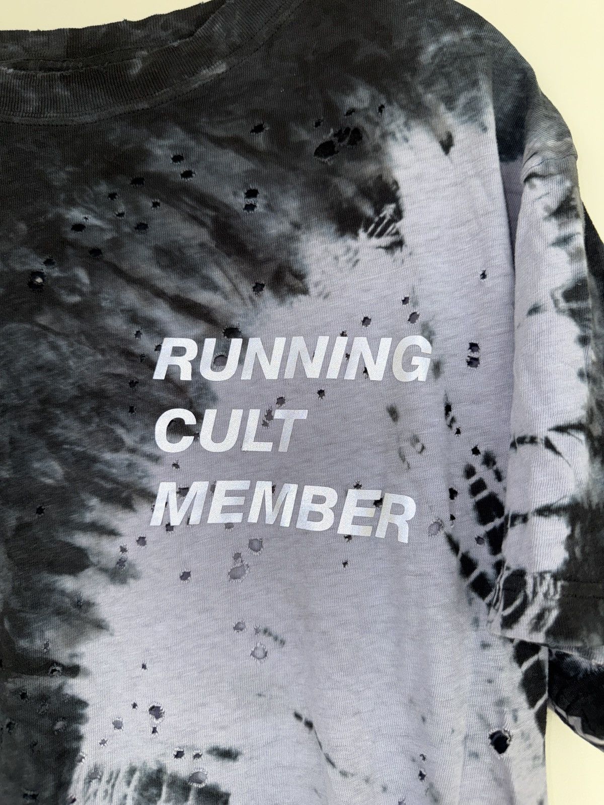 Satisfy Tie Dye Mothtech Running Cult Member tee Size US M / EU 48-50 / 2 - 2 Thumbnail