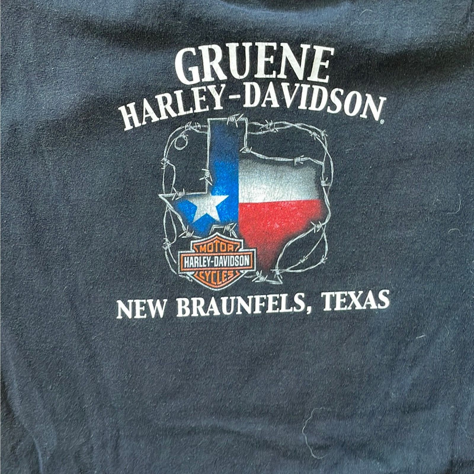 Harley Davidson Vintage Style Harley Davidson New Braunfels,Texas Shirt L Size US L / EU 52-54 / 3 - 6 Thumbnail