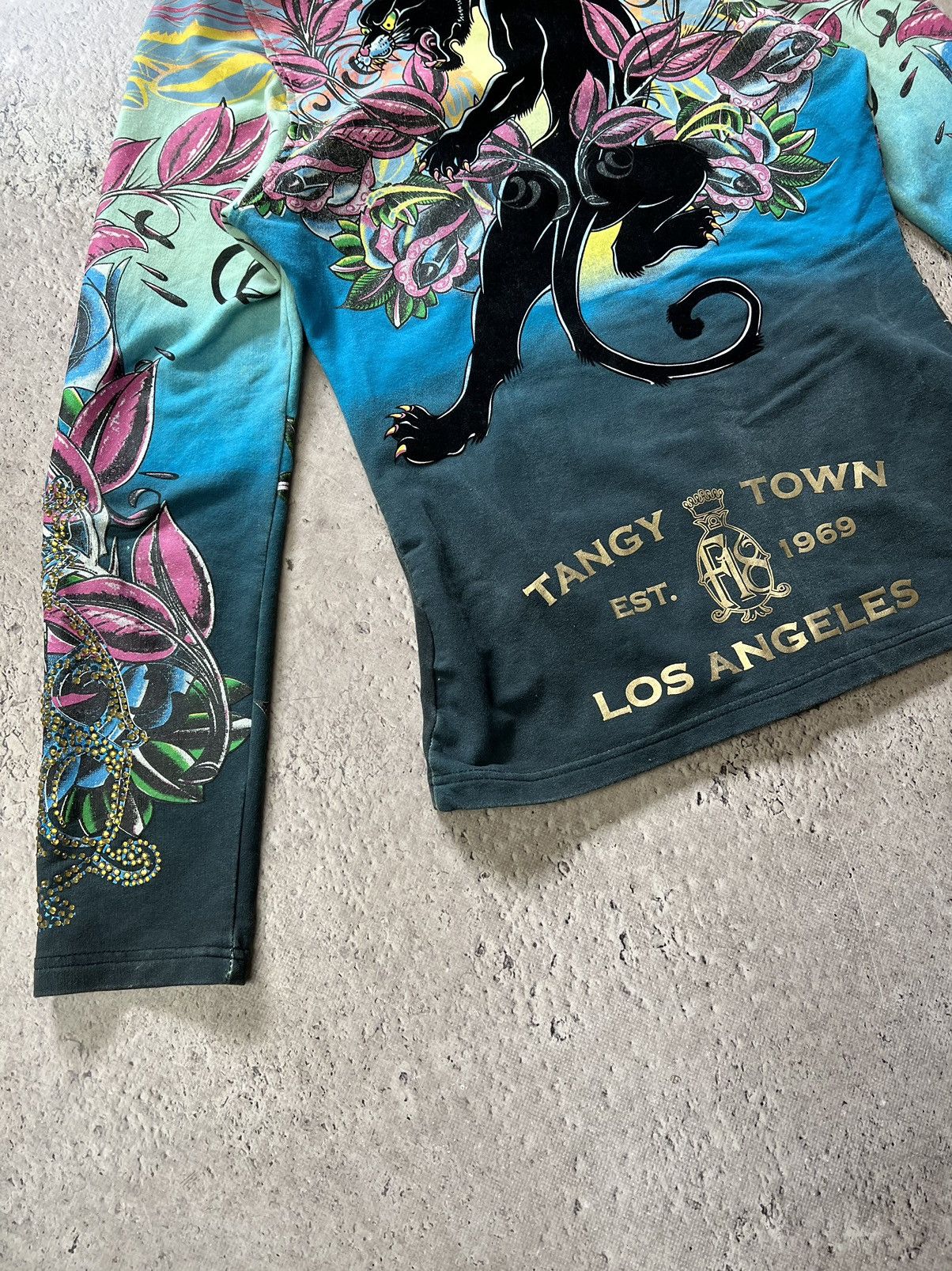 Christian Audigier × Ed Hardy × Vintage SALE💣💣 Ed Hardy Christian Audigier vintage zip hoodie black Size US S / EU 44-46 / 1 - 11 Thumbnail
