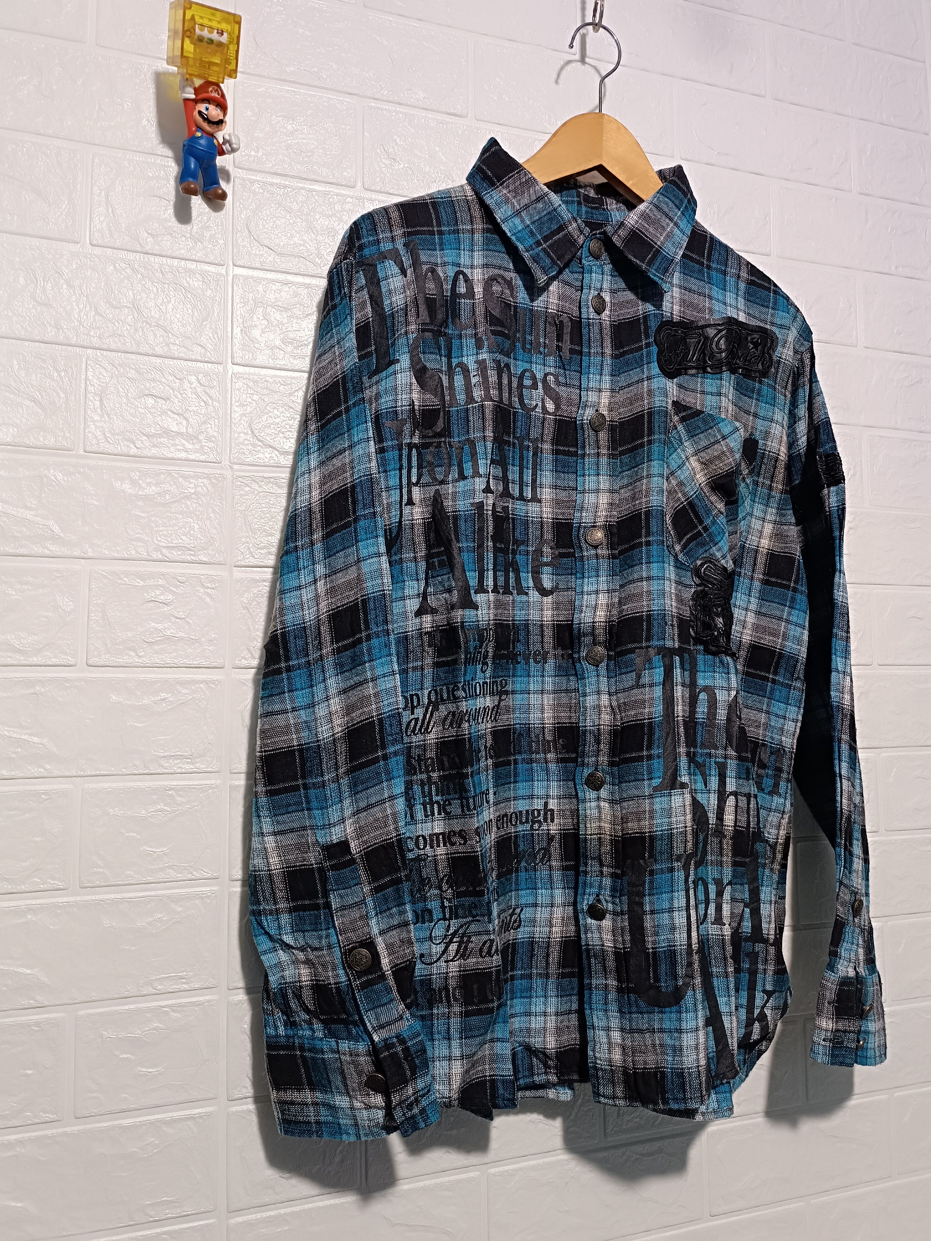 Japanese Brand Y2K Seditionaries Poem Shirt Gothic Grunge Style Size US L / EU 52-54 / 3 - 5 Thumbnail