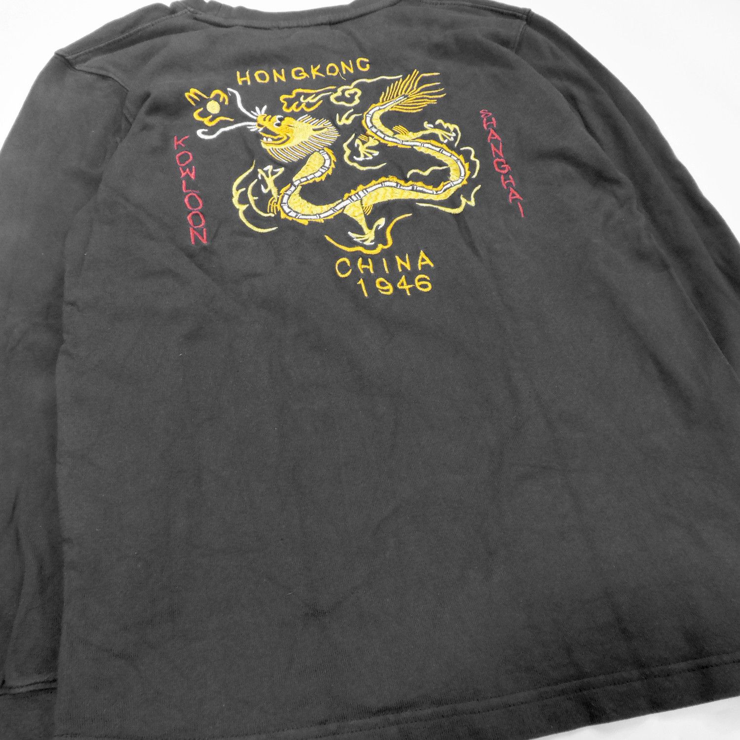 Japanese Brand HOUSTON HONGKONG CHINA 1964 DRAGON LONG SLEEVE T-SHIRT Size US M / EU 48-50 / 2 - 20 Thumbnail