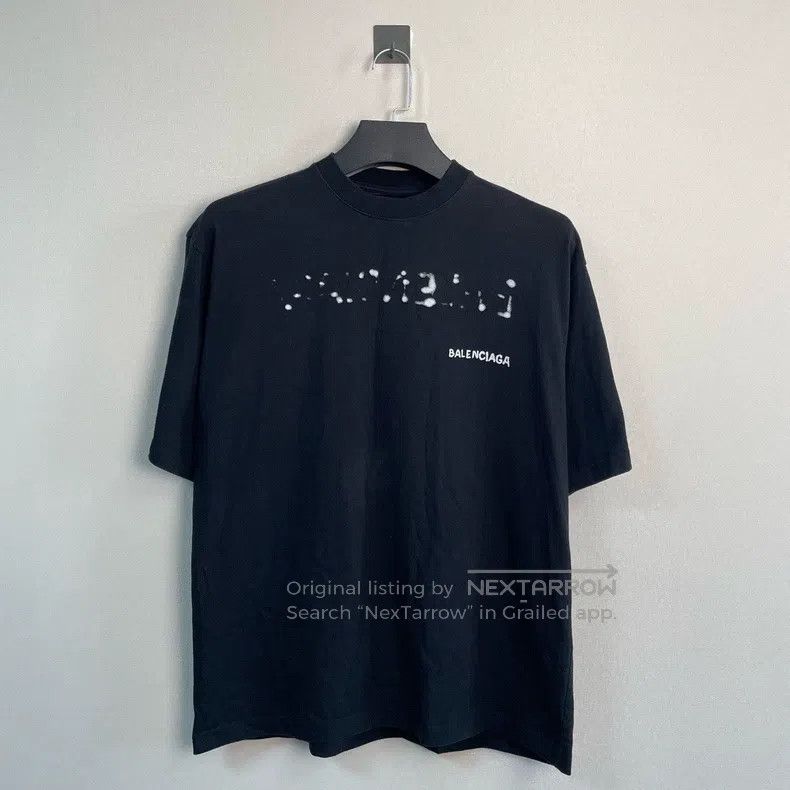 Balenciaga Balenciaga Faded graffiti letter short sleeve/XS Size US XS / EU 42 / 0 - 1 Thumbnail