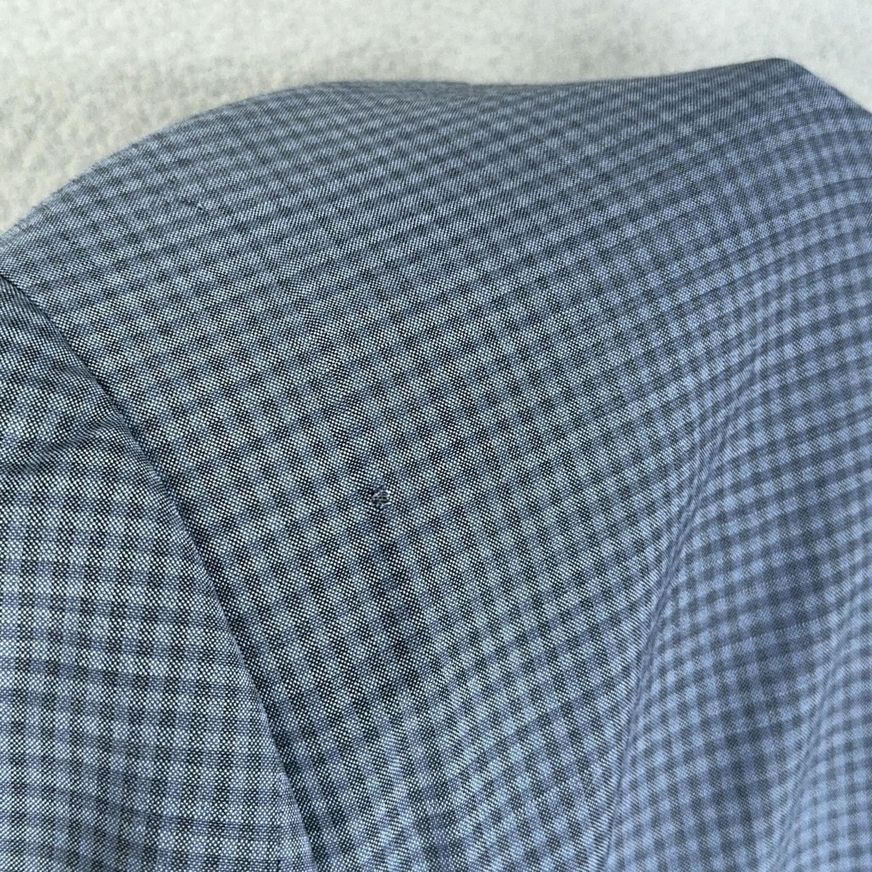 Bonobos Bonobos Blazer Mens 38 Short Blue Gray Check Italian Wool Sports Coat Short Notch Lapel Two-Button Size US 38 / EU 54 - 4 Thumbnail