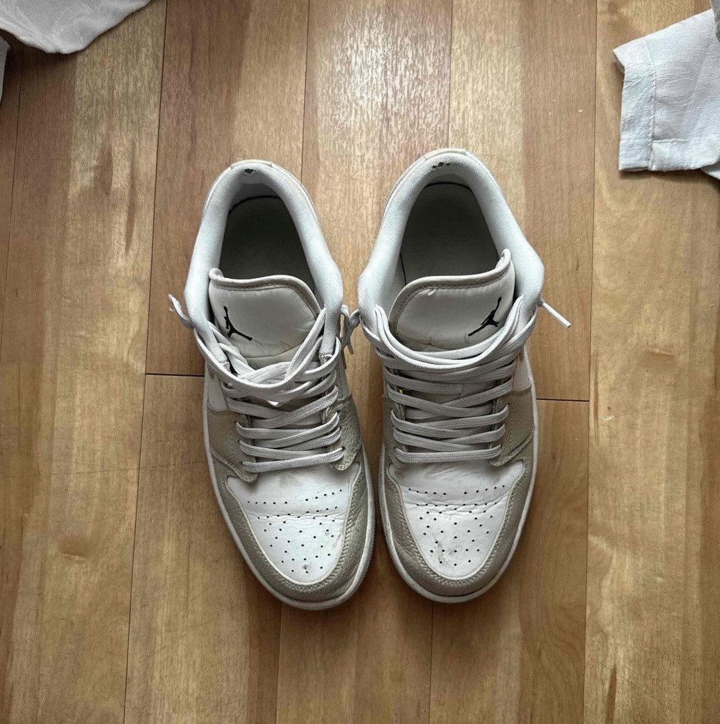 Nike Air jordan 1 low se sail rattan Size US 8 / EU 41 - 4 Thumbnail