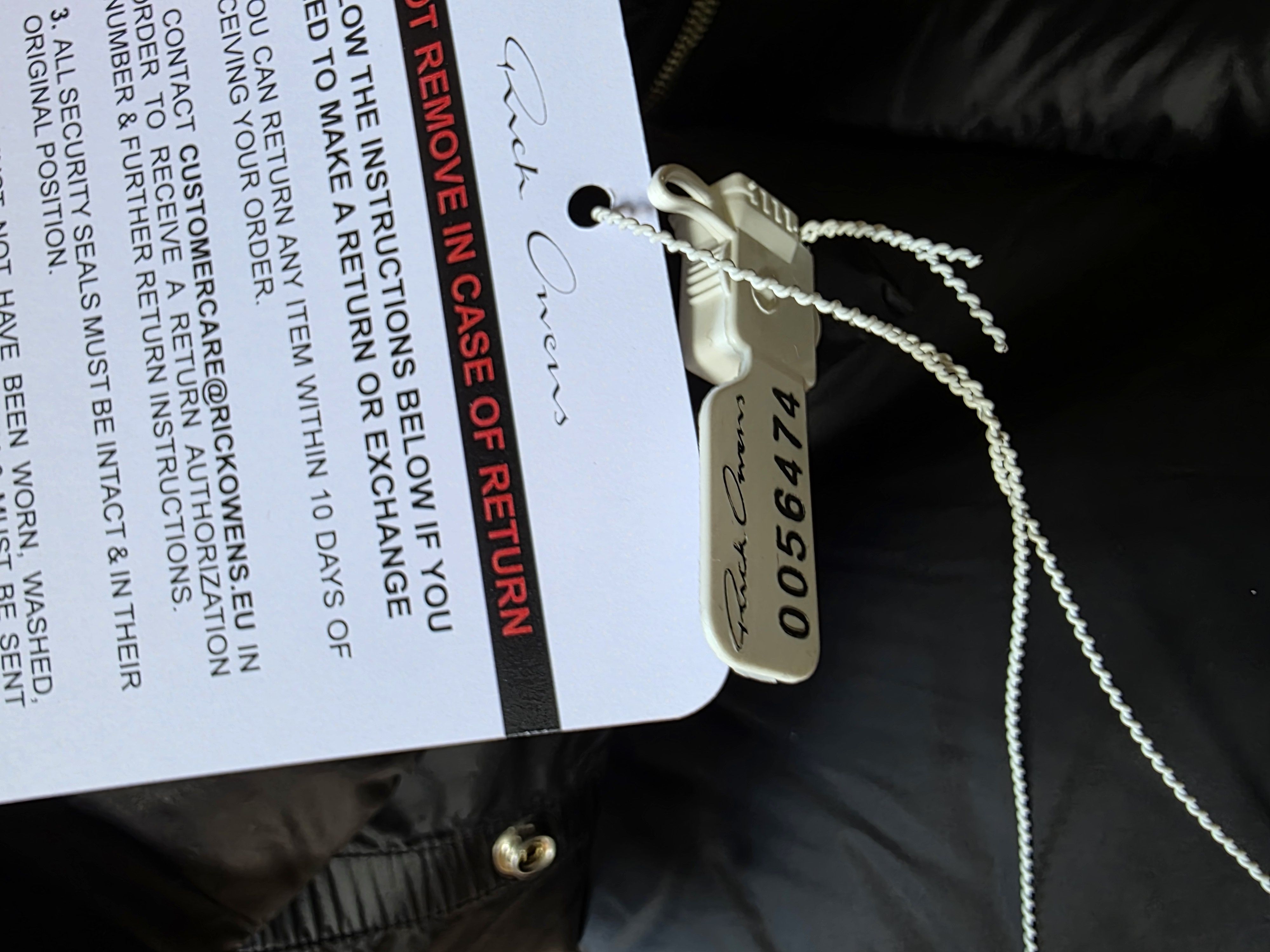 Rick Owens NEW Rick owens cropped jacket LUXOR Mountain Duvet Size US M / EU 48-50 / 2 - 7 Thumbnail