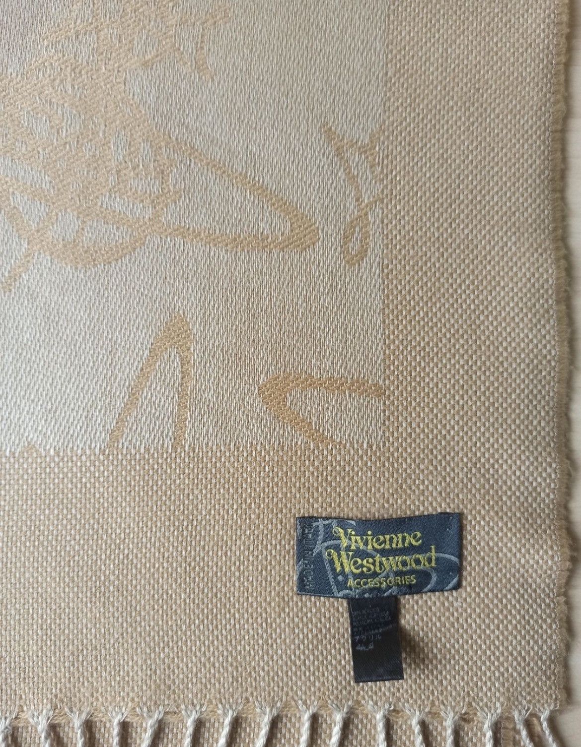 Vivienne Westwood Luxury Vivienne Westwood monogram scarf Size ONE SIZE - 4 Thumbnail