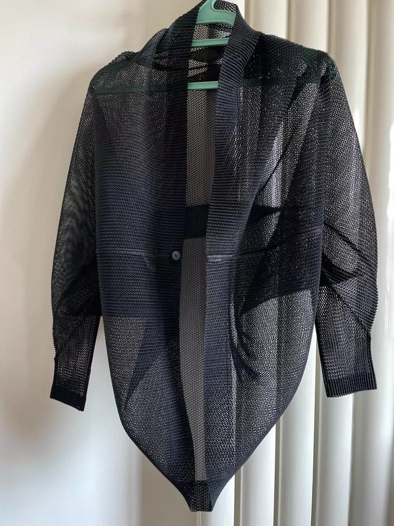 Other Issey Miyake/三宅一生 size:one size Black cardigan Size XS / US 0-2 / IT 36-38 - 1 Thumbnail