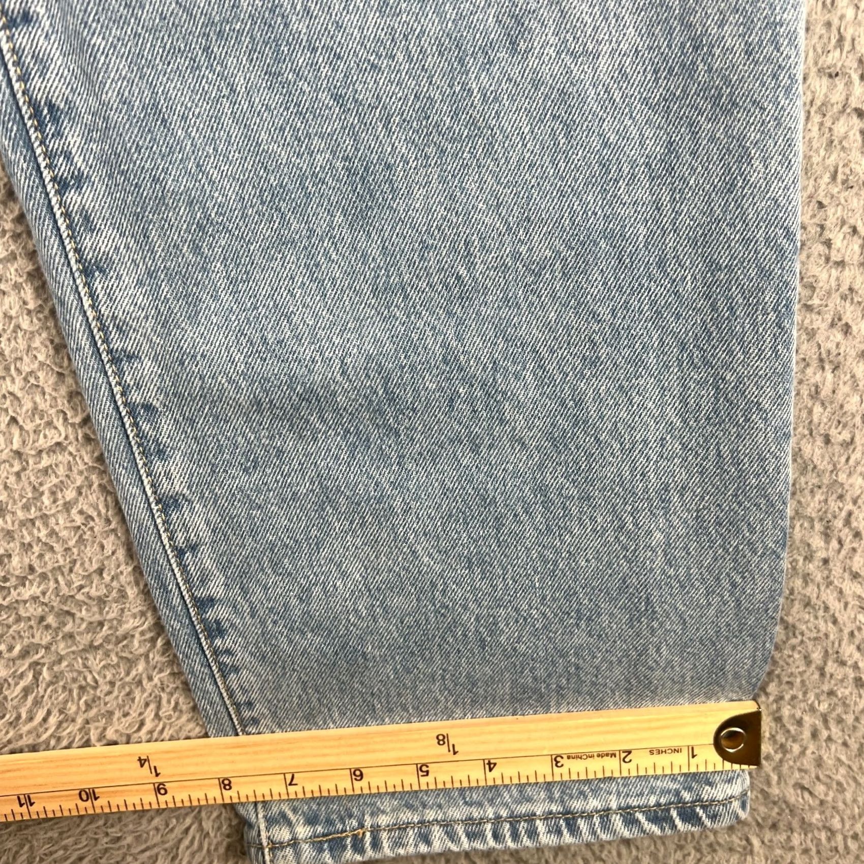 Levi's Levis 94 Baggy Jeans 28 Light Wash 90s Y2K Streetwear Womens Size 28" / US 6 / IT 42 - 7 Thumbnail