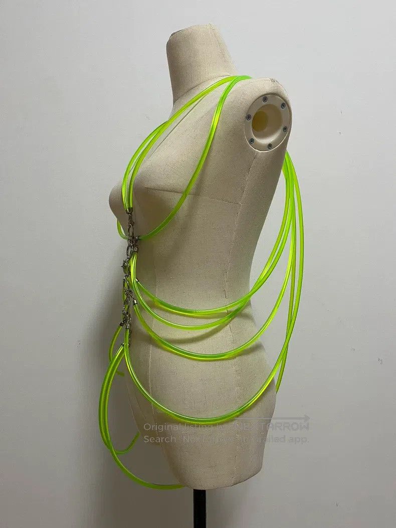 Japanese Brand Japanese Brand Fotus Green fluorescent tube necklace Size ONE SIZE - 7 Thumbnail