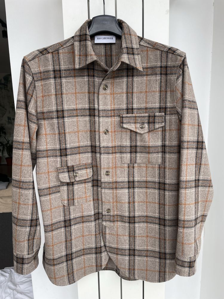 Han Kjobenhavn Wool Overshirt