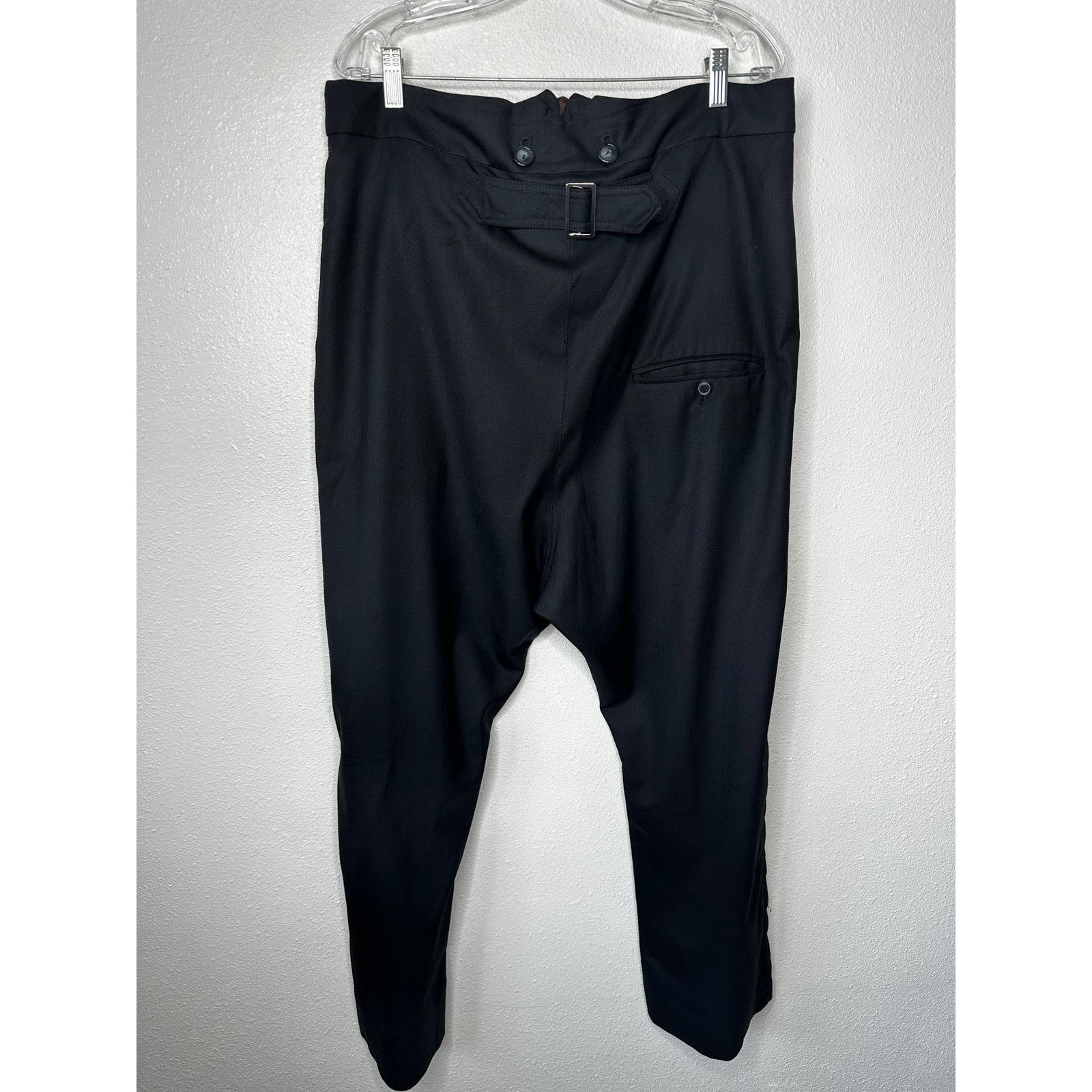 Vivienne Westwood Vivienne Westwood Built In Corset Slouchy Black Trousers M Size 34" / US 12 / IT 48 - 6 Thumbnail