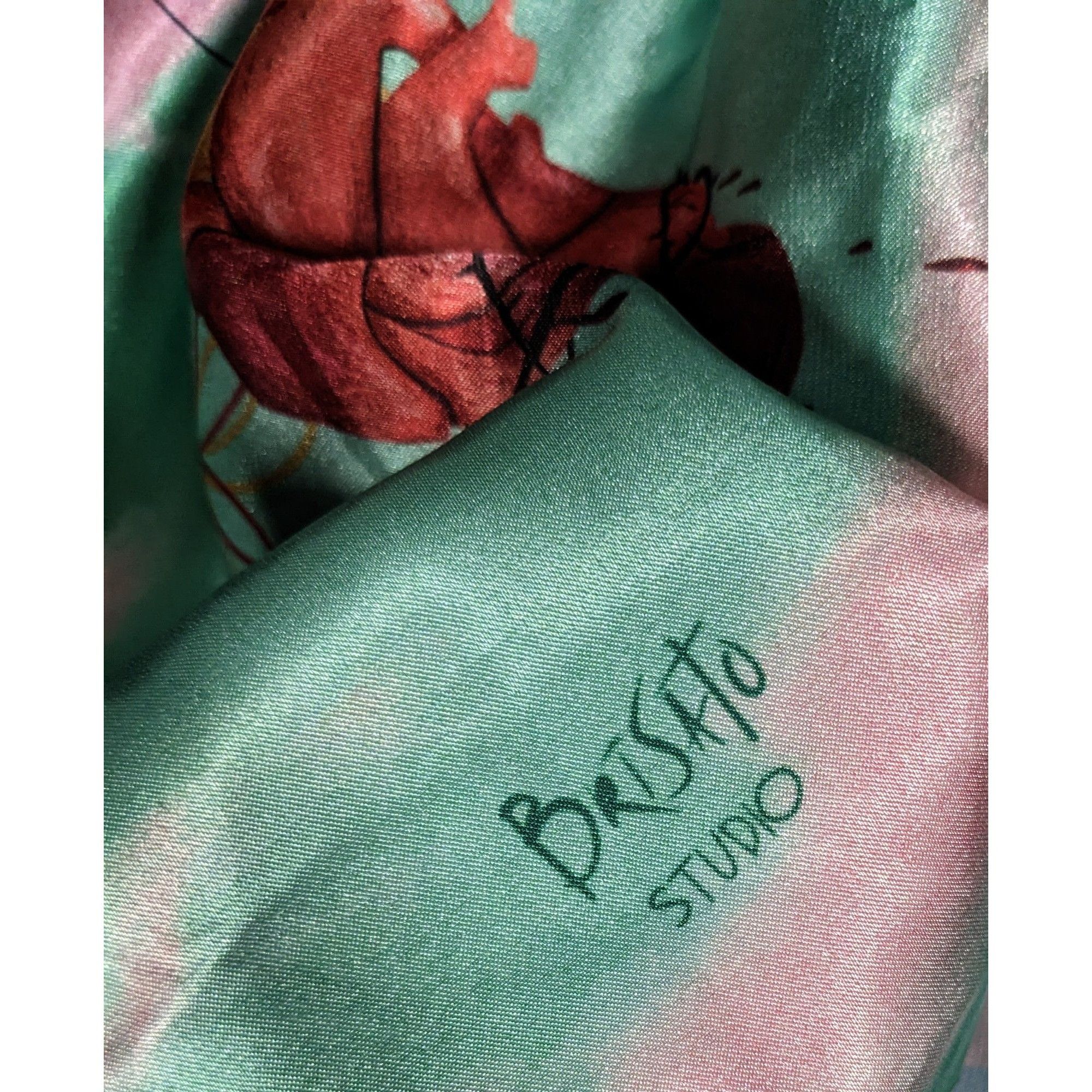 Other Brisato Studio Unique Green Art Icons Square Scarf Size ONE SIZE - 7 Thumbnail