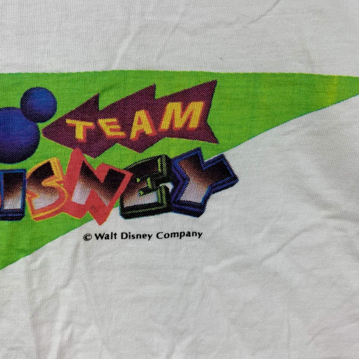 Disney Vintage 80’ DISNEY TEAM DONALD DUCK Walt Tee Shirt Top Size S / US 4 / IT 40 - 5 Thumbnail