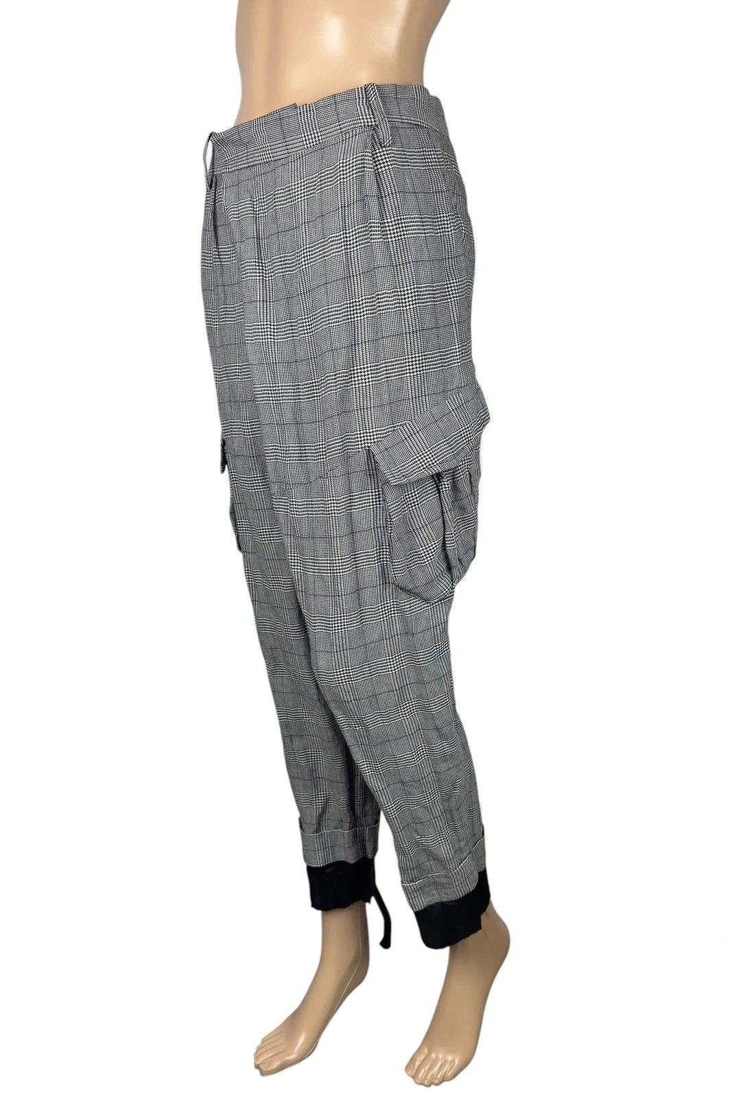 A.F. Vandevorst A. F. Vandervorst Plaid Pants Cargo size 38 Size 27" / US 4 / IT 40 - 1 Thumbnail