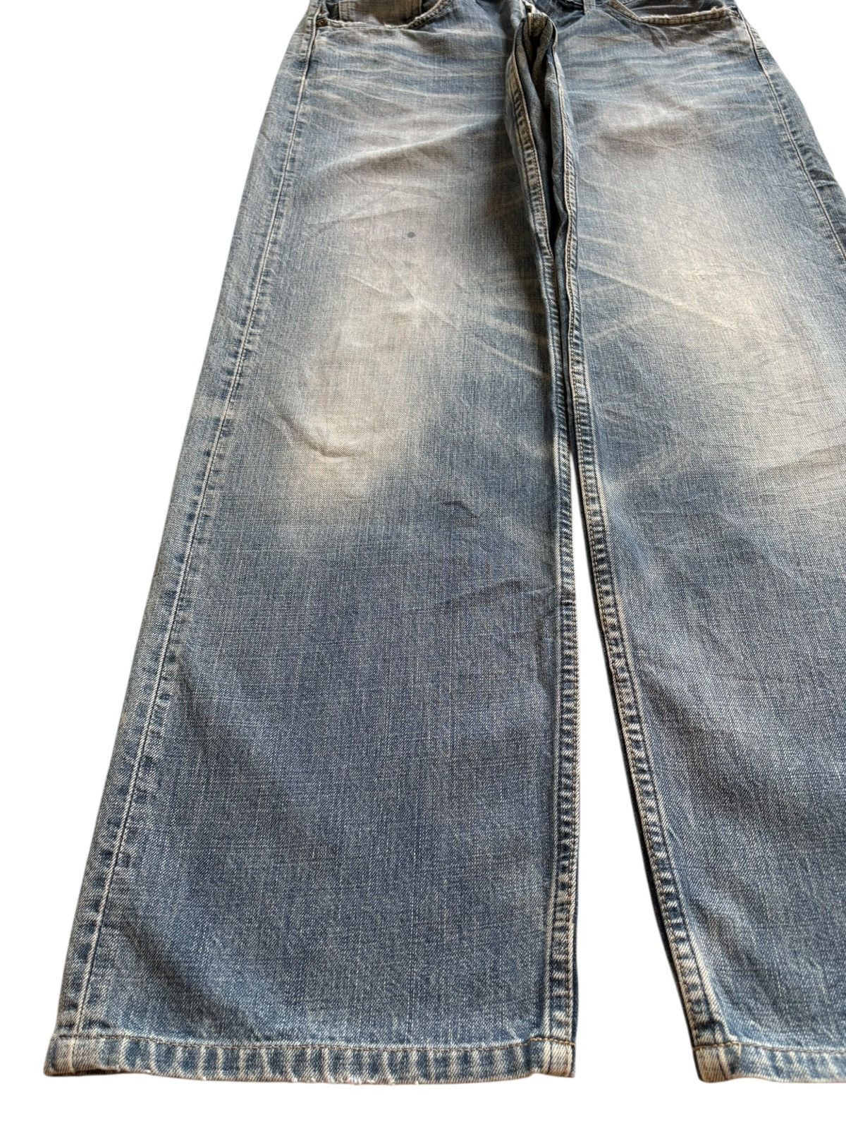 Levi's Vintage 90s Levis 504 Faded Wash Baggy Jeans Size US 33 - 6 Thumbnail