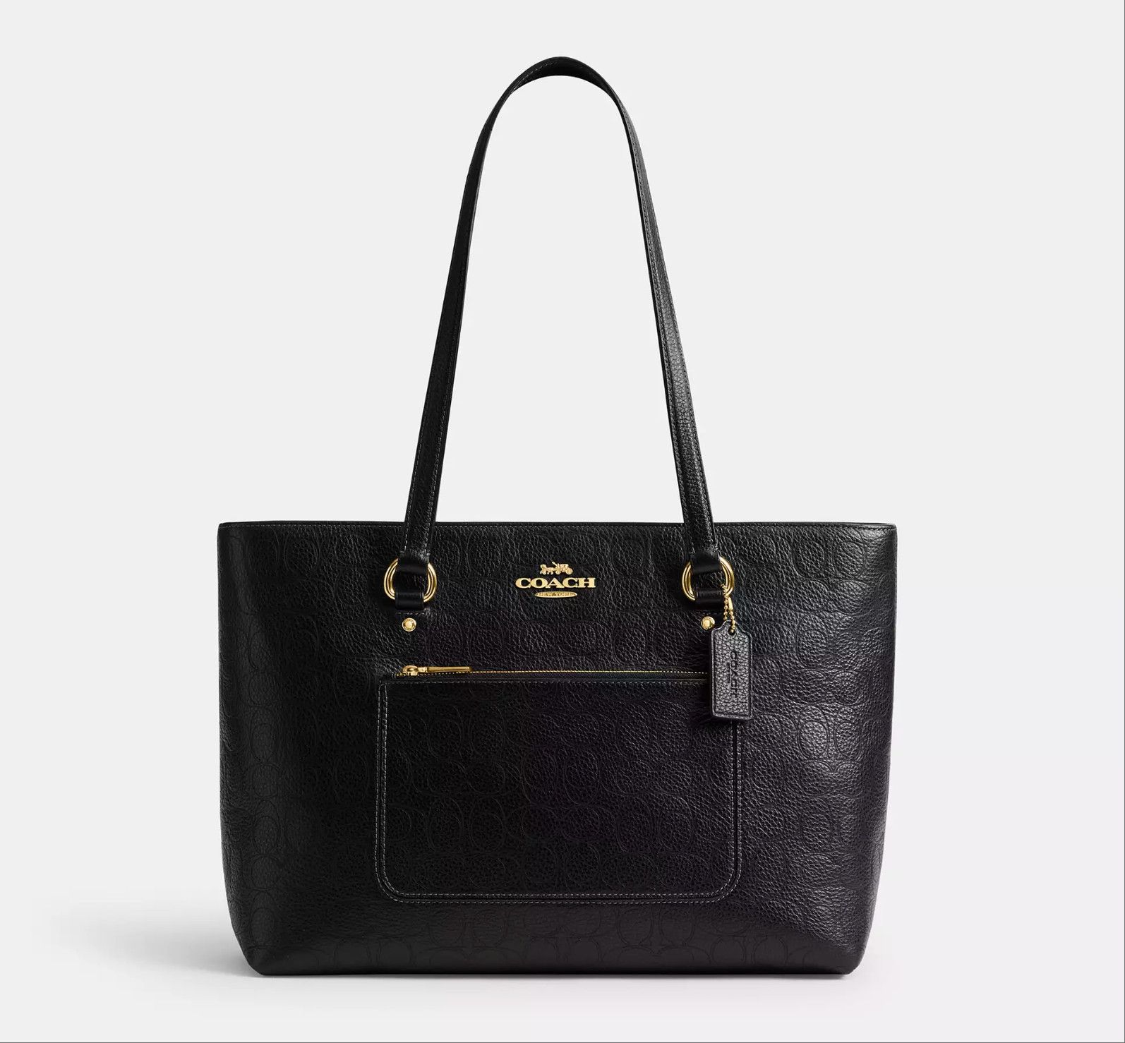 Coach Station Tote Bag In Signature Leather CDL99 Size ONE SIZE - 3 Thumbnail