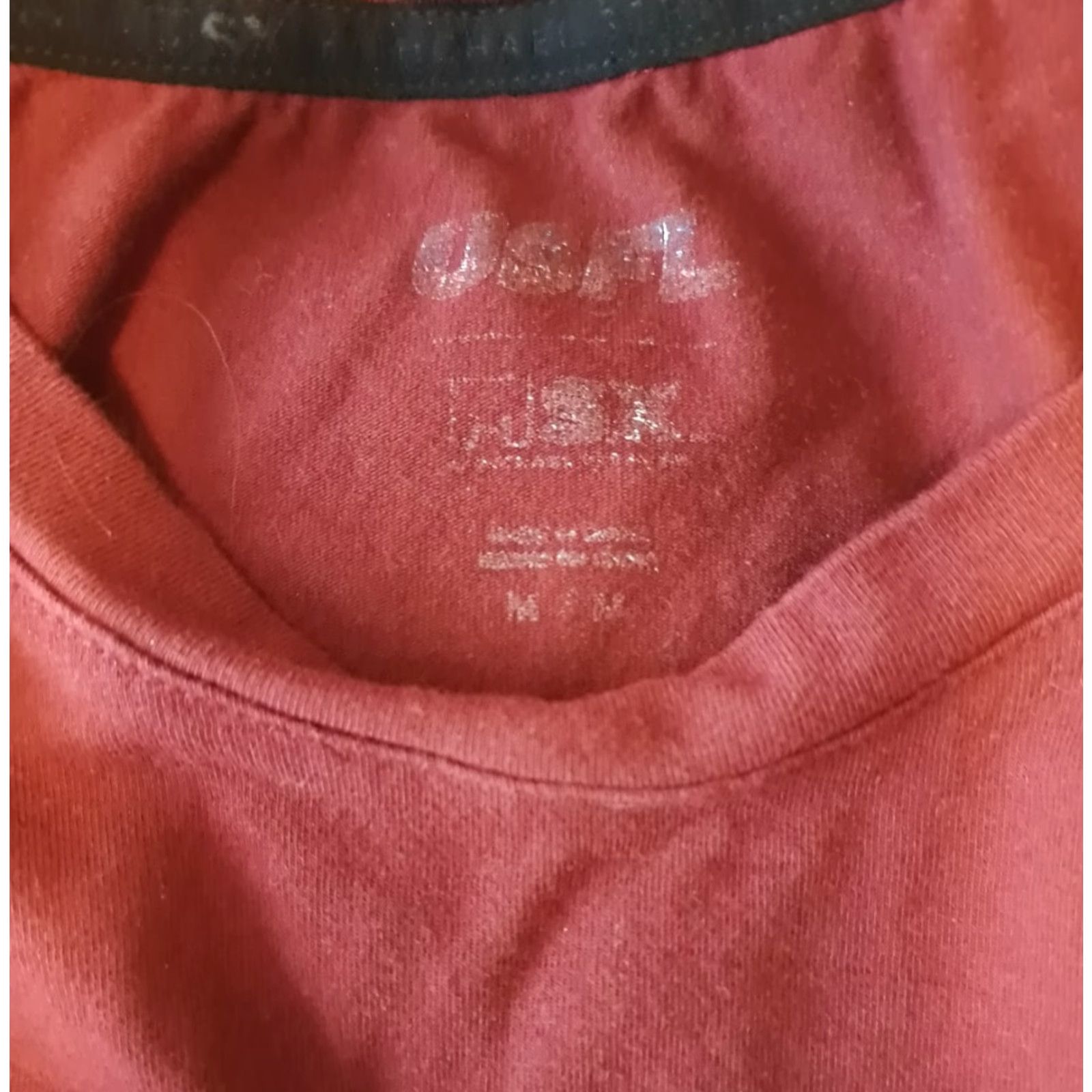 Vintage VINTAGE USFL Football Shirt M Unisex Adults Crew Neck Short Sleeve Canvas Cotton maroon 80s Panthers Panther Graphic Print 27in long 21in pit to pit Size US M / EU 48-50 / 2 - 6 Thumbnail