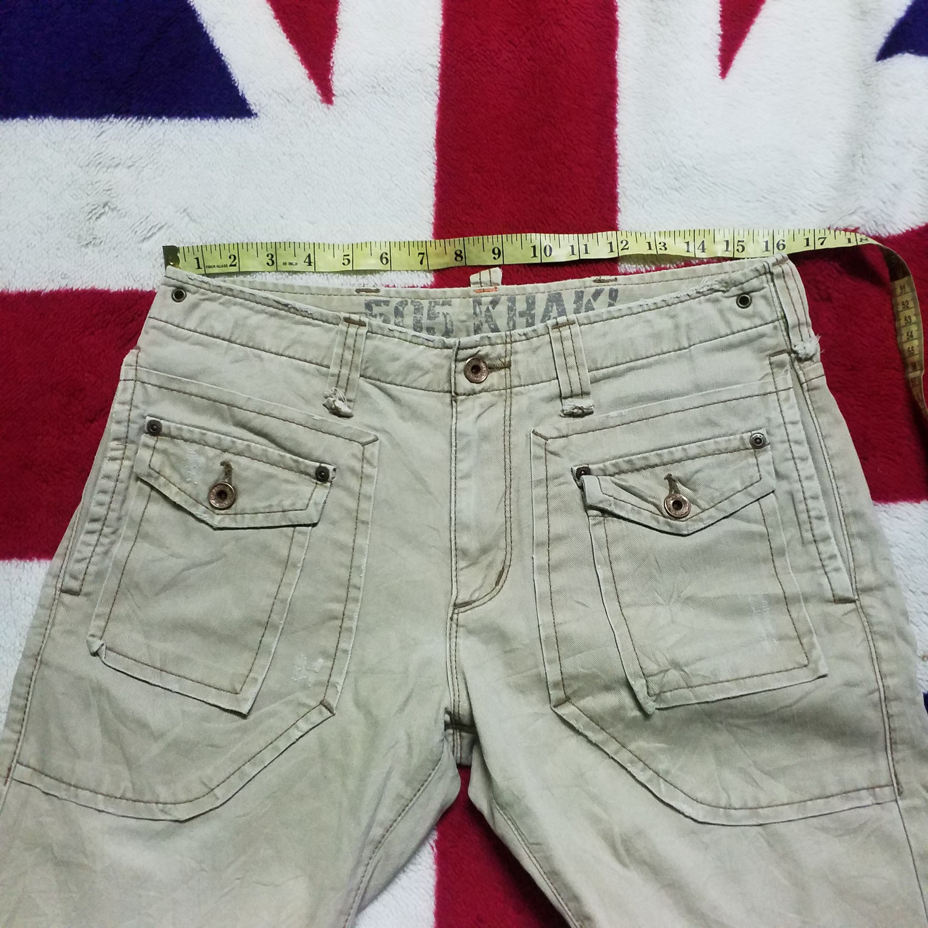 Edwin EDWIN 505 KHAKI BUSH PANT FLARE Size US 32 / EU 48 - 2 Thumbnail