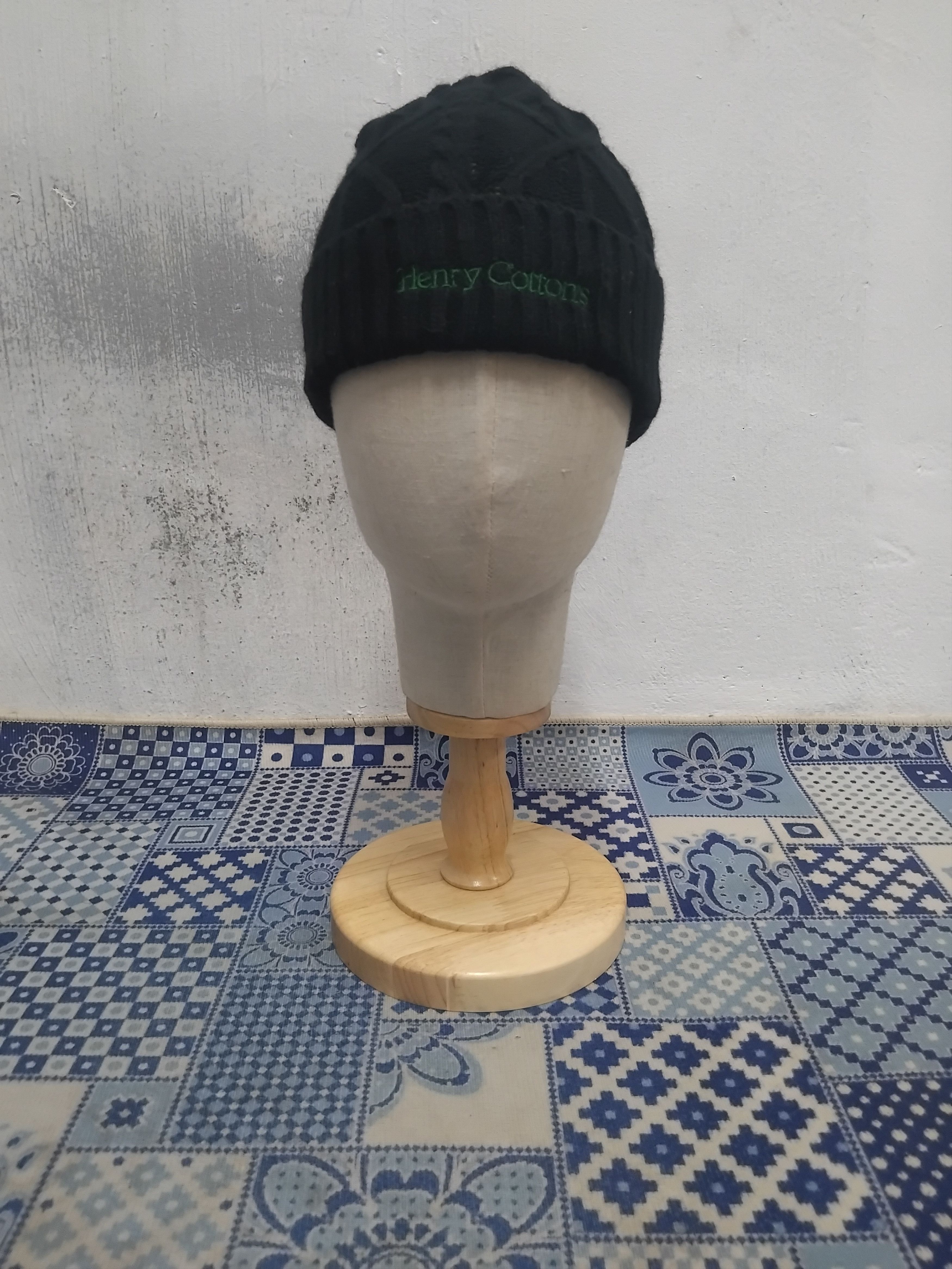 Henry Cotton's Henry Cottons black colour beanie Size ONE SIZE - 4 Thumbnail