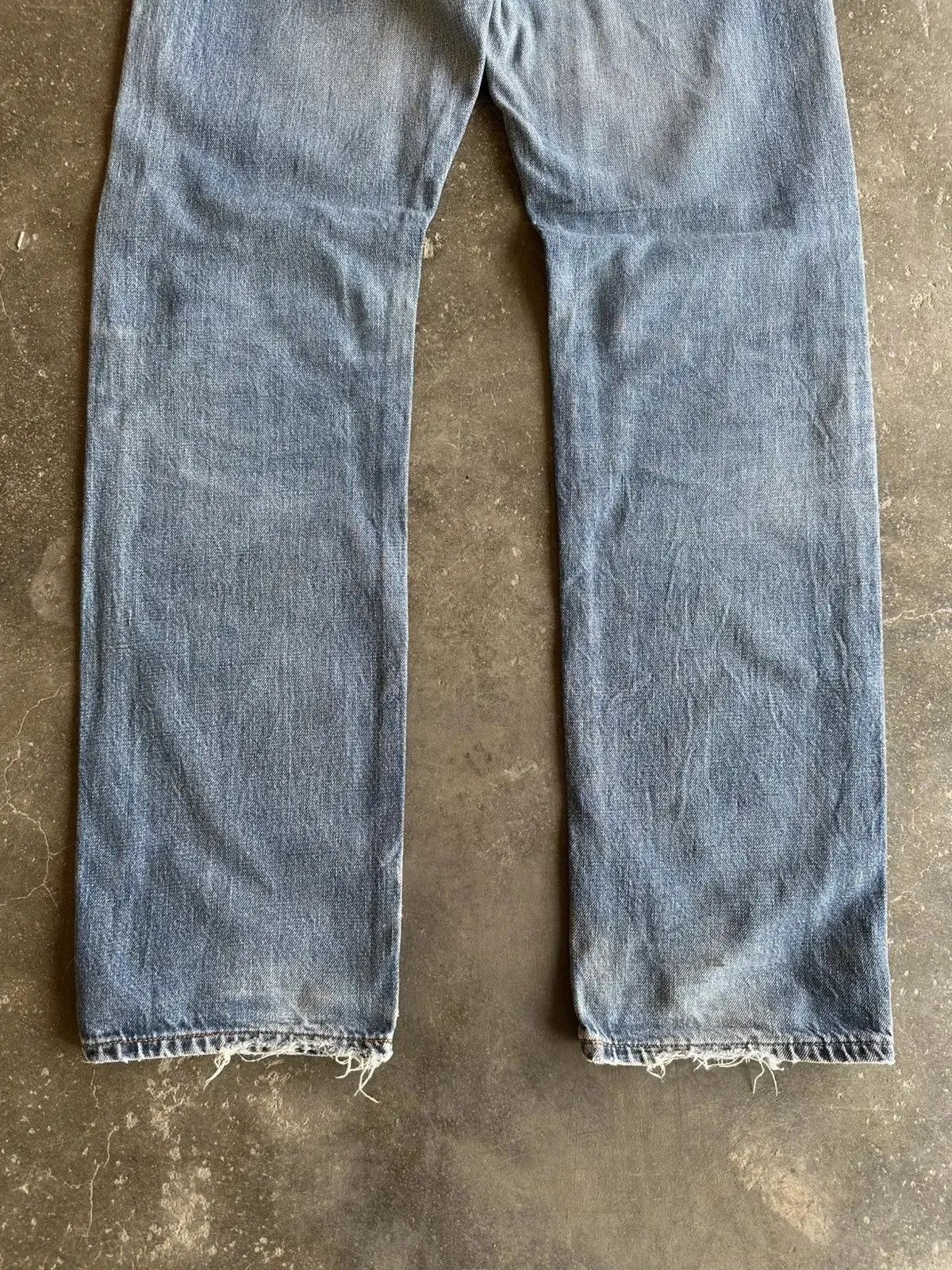 Levi's REDLINE 90’s Vintage Levi’s 502 Distressed Denim Pants Size US 30 / EU 46 - 17 Thumbnail