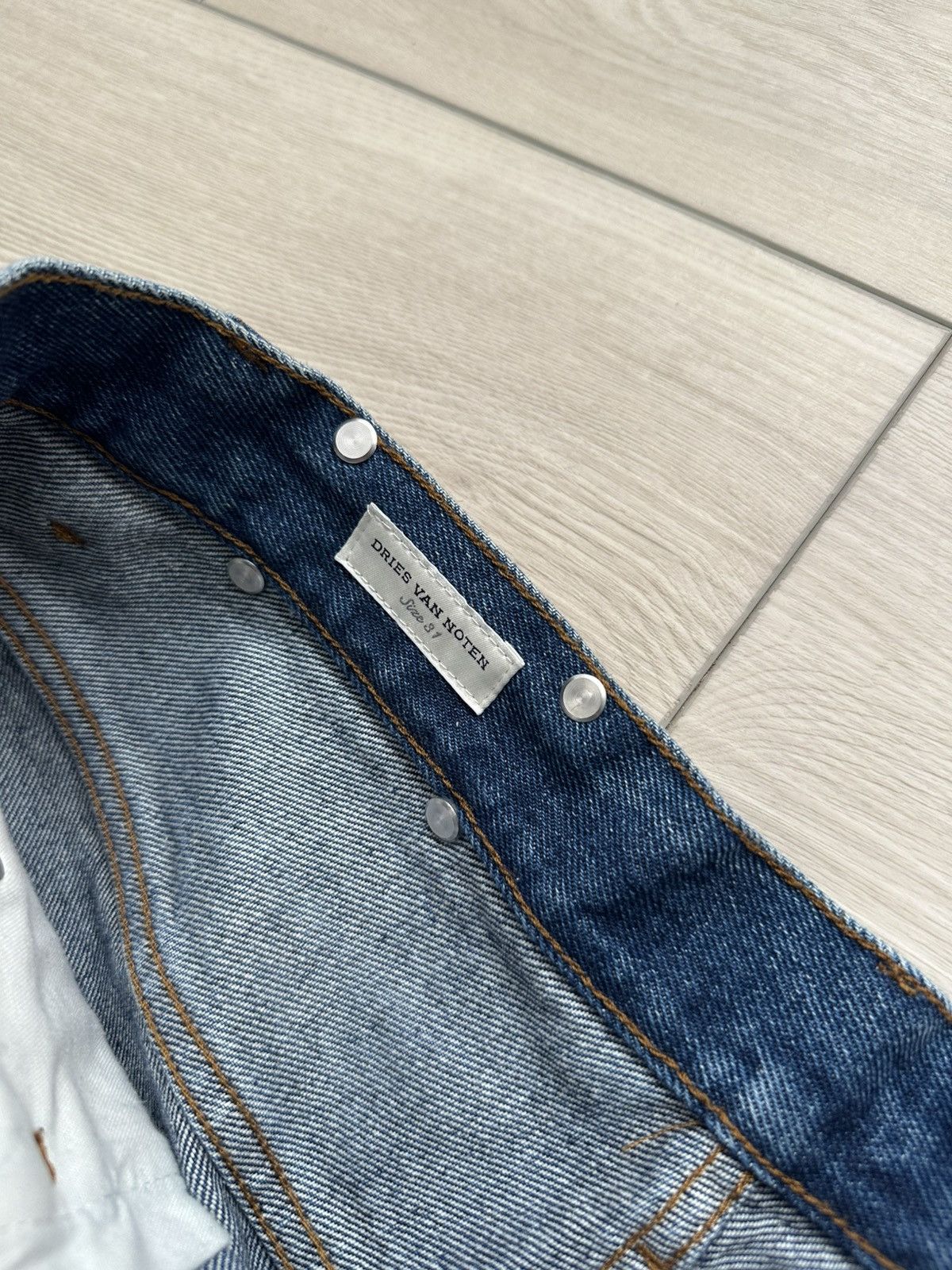 Dries Van Noten Dries Van Noten pine pants denim size 31 Size US 31 - 2 Thumbnail
