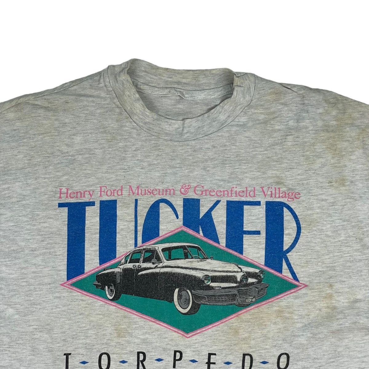 Vintage Vintage 80s Tucker Torpedo Tuck 48 Promo Tee Size US M / EU 48-50 / 2 - 7 Thumbnail