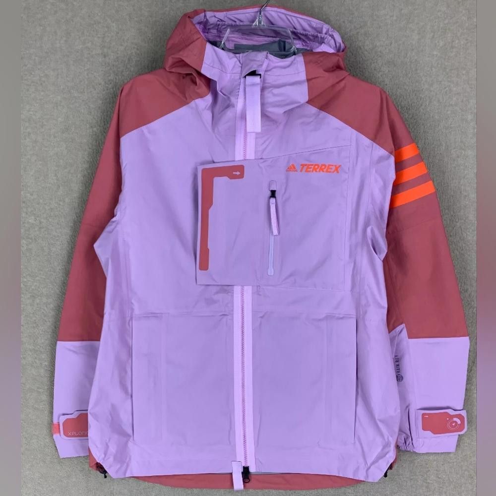 Adidas Adidas - Women's Terrex Xploric Rain.Rdy Hiking Jacket Size S / US 4 / IT 40 - 1 Thumbnail