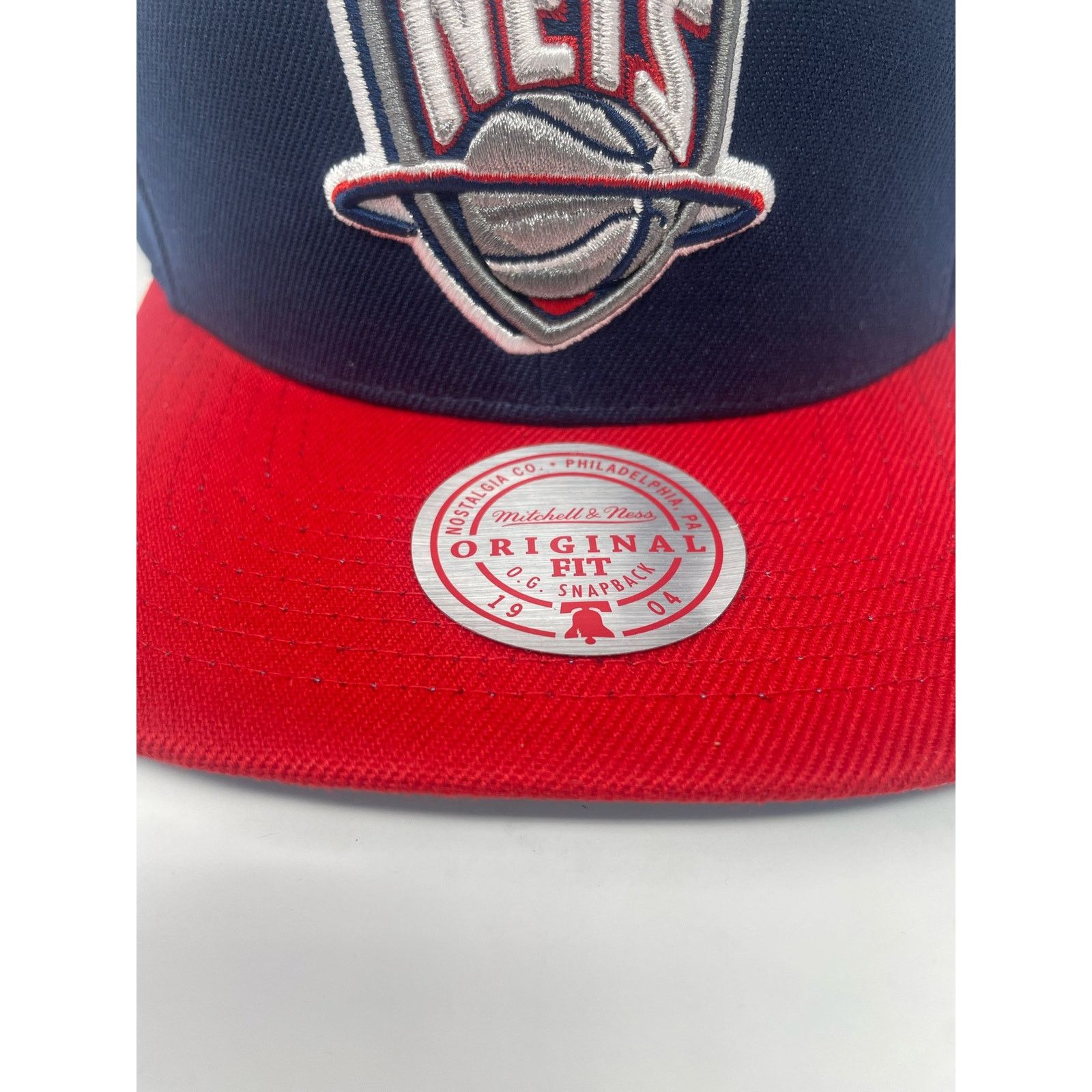 Mitchell & Ness New Jersey Nets Mitchell & Ness Lids Hardwood Snapback Size ONE SIZE - 4 Thumbnail