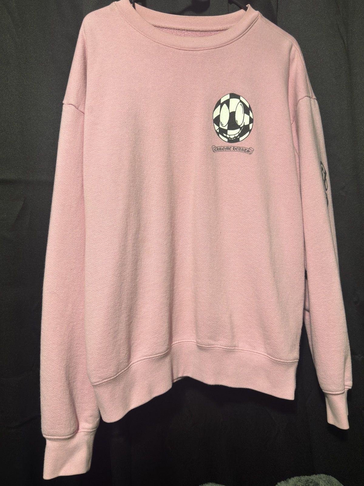 Rare Matty Boy No Vanity Pink Chromeheart crewneck