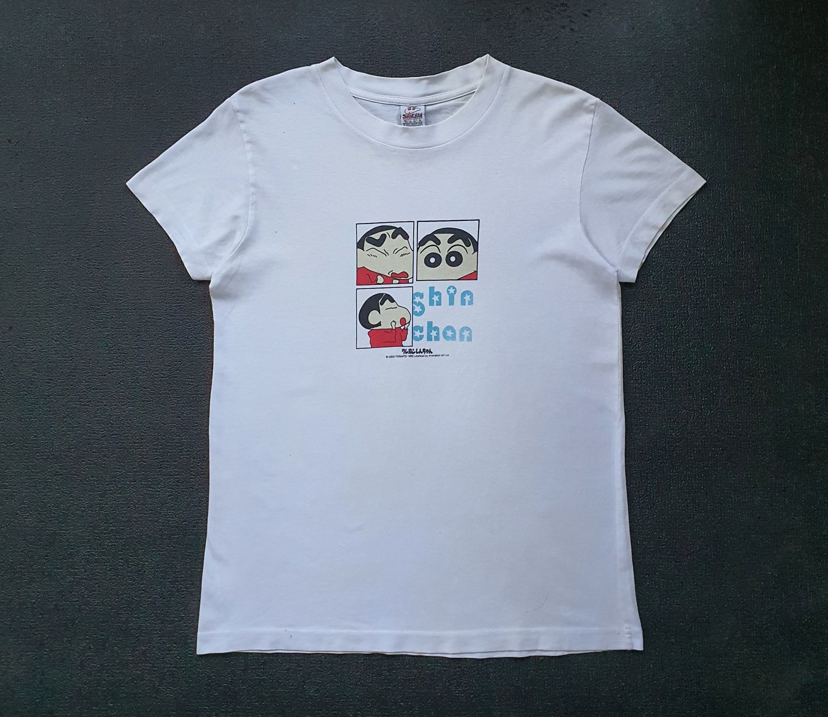Anime 1992 Crayon Shin-chan Womens T shirt size Medium Size M / US 6-8 / IT 42-44 - 1 Thumbnail