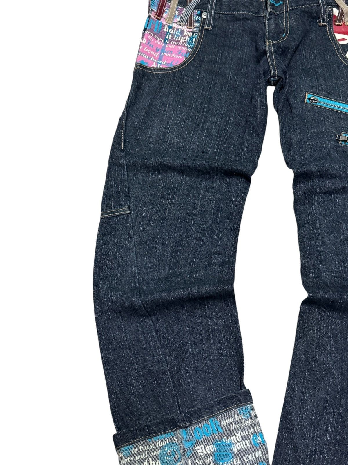 Japanese Brand Japan PATINA Double Waist Zipper Multipocket Denim Pants Size US 28 / EU 44 - 7 Thumbnail