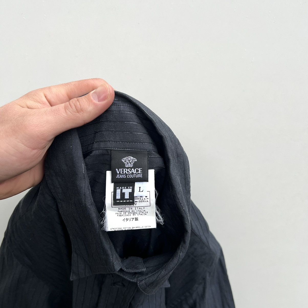 Designer × Versace Versace Medusa shirt Size US L / EU 52-54 / 3 - 5 Thumbnail
