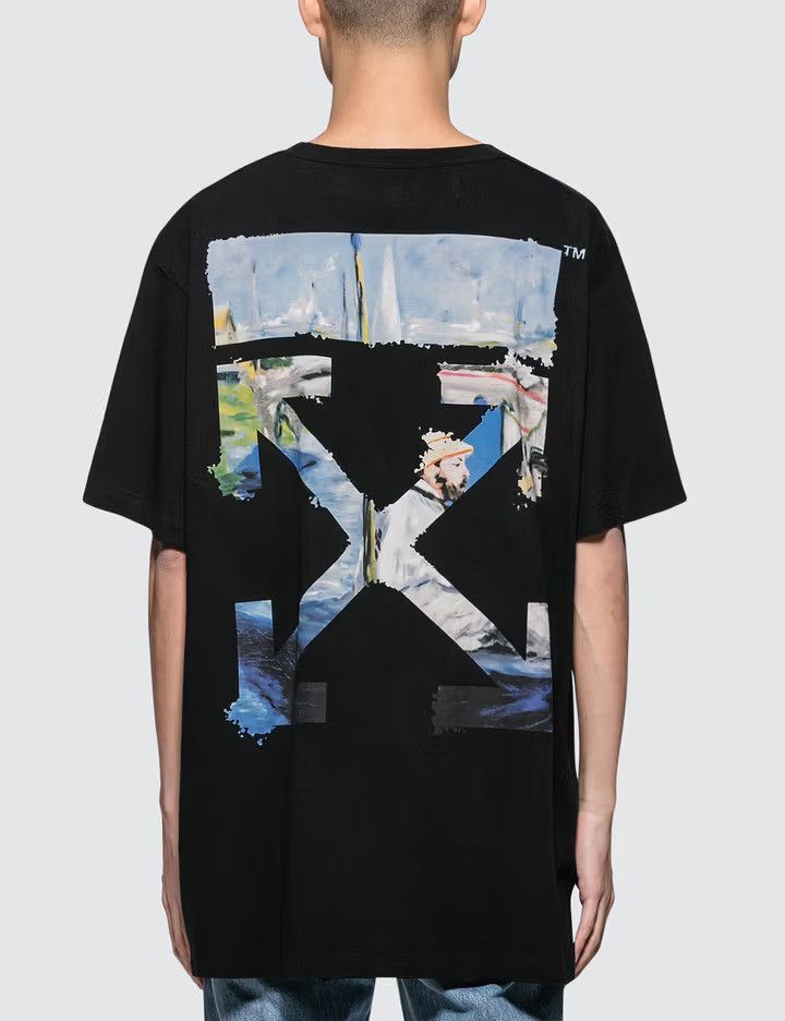 Off-White Black Painting Arrows Oversized T-Shirt Size US S / EU 44-46 / 1 - 2 Thumbnail