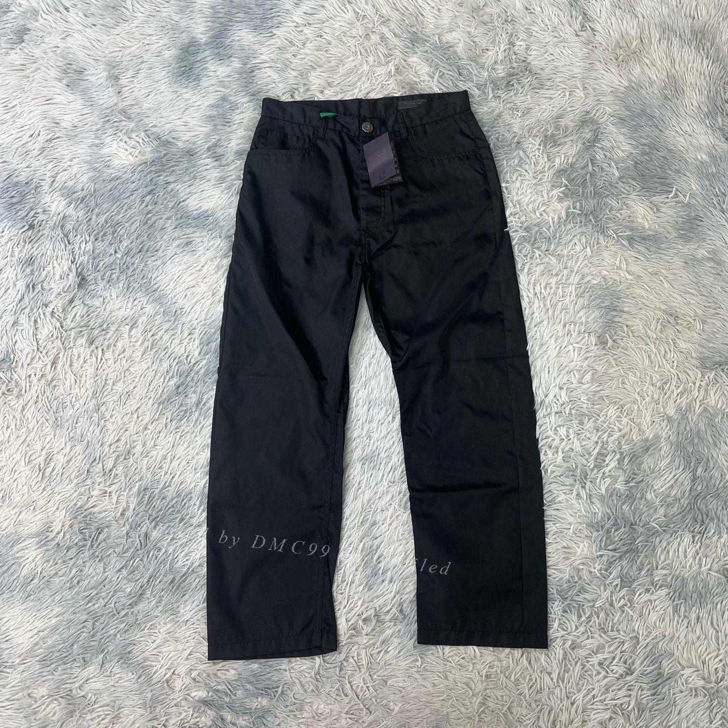Prada Prada Triangle Logo Back Trousers Size US 28 / EU 44 - 1 Thumbnail