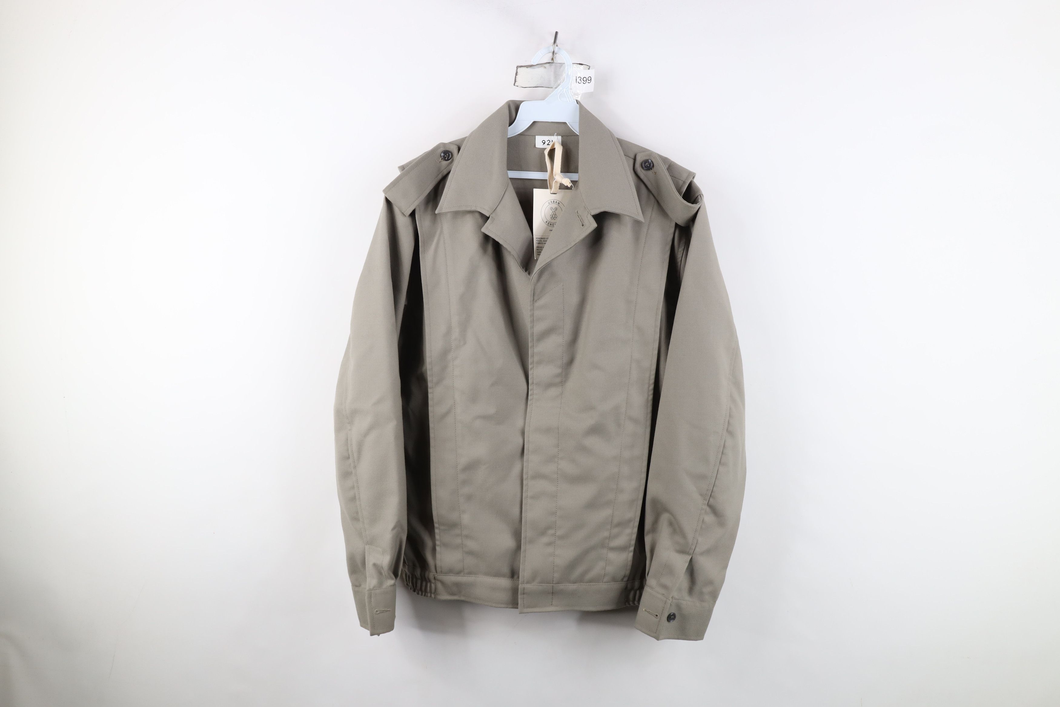 Vintage Deadstock Vintage 90s Streetwear Wool Military Bomber Jacket Size US L / EU 52-54 / 3 - 1 Thumbnail