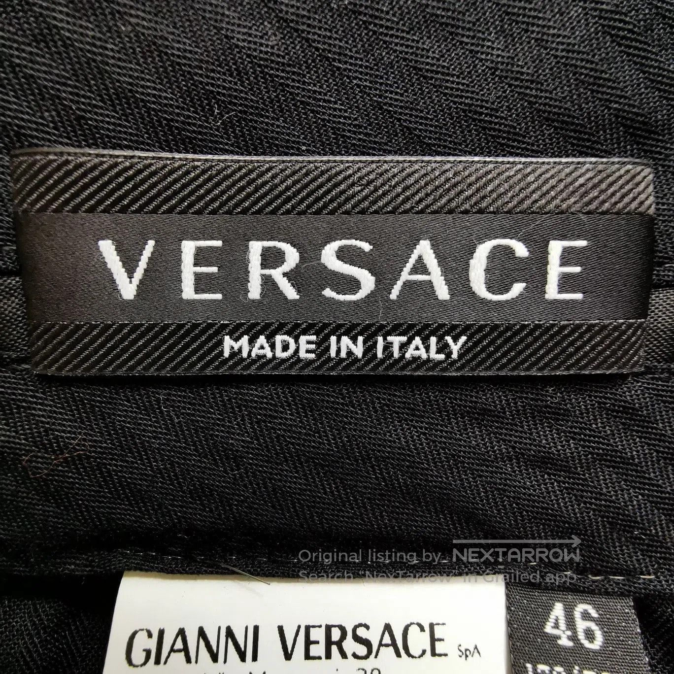 Versace Versace Cotton Printed Pants S/30. Size US 28 / EU 44 - 2 Thumbnail