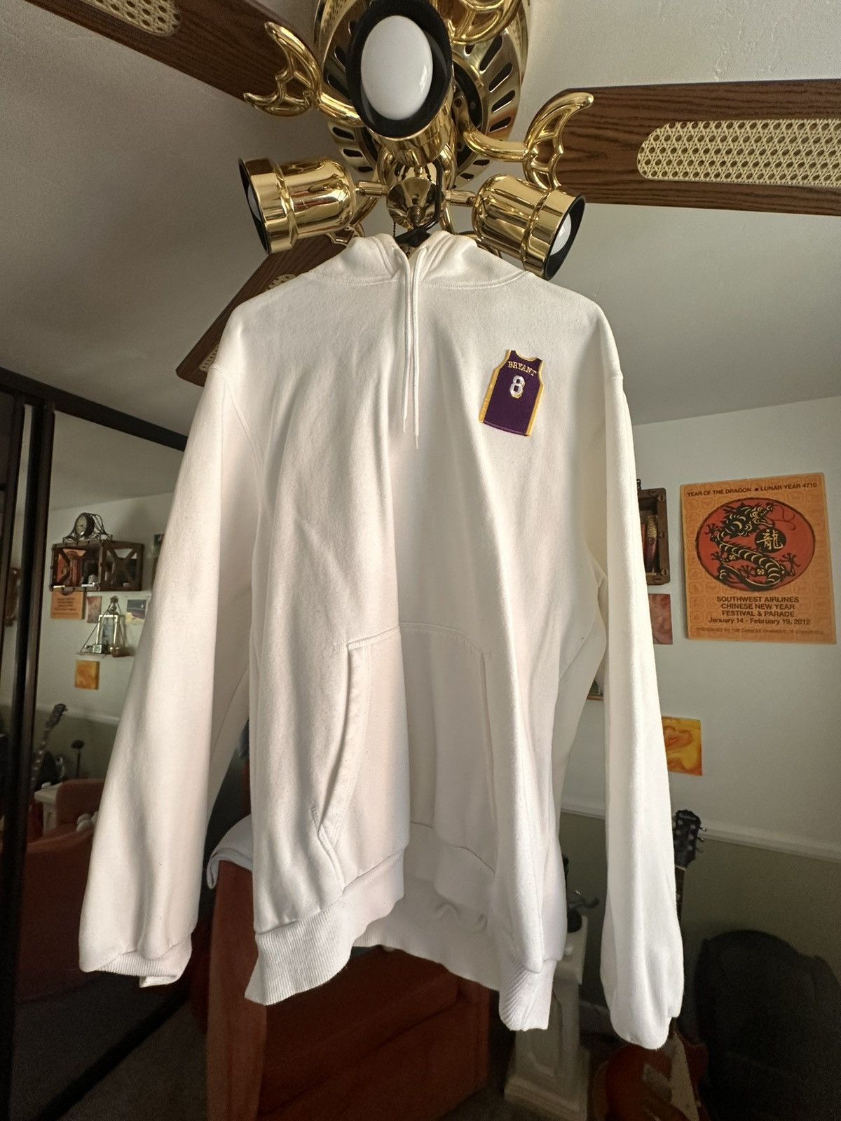 H&M H&M White Hoodie Size US M / EU 48-50 / 2 - 1 Thumbnail
