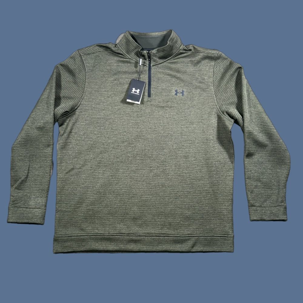 Under Armour Under Armour Golf Sweater Mens XXL UA Storm Sweaterfleece 1/4 Zip Golf Loose Size US XXL / EU 58 / 5 - 1 Thumbnail