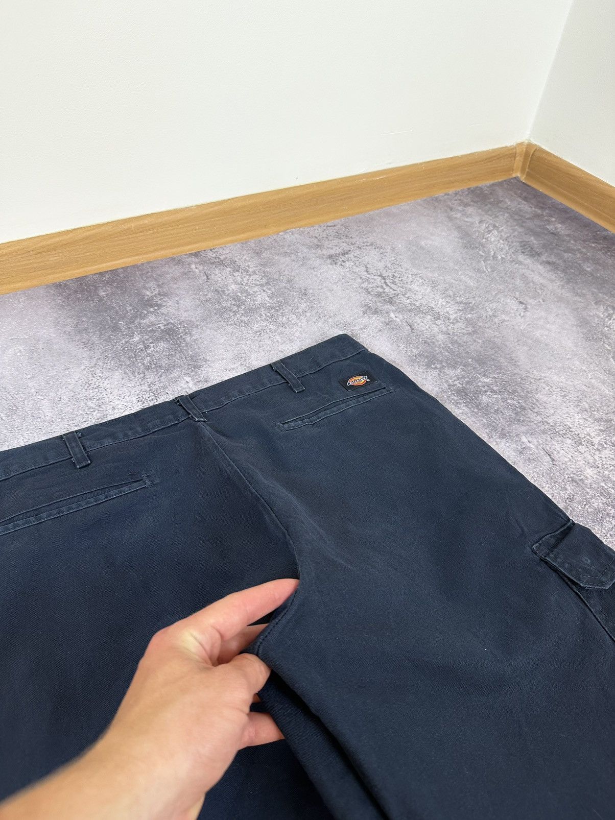 Dickies Vintage Dickies Cargo Carpenter Faded Baggy Y2K Work Pants Size US 34 / EU 50 - 7 Thumbnail