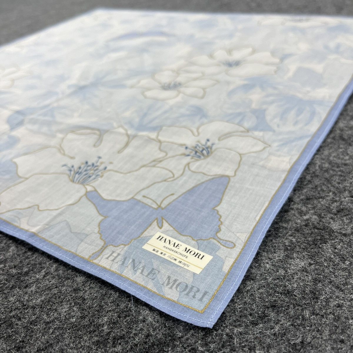 Hanae Mori × Japanese Brand Hanae Mori Bandana / Handkerchief / Neckerchief B324 Size ONE SIZE - 6 Thumbnail
