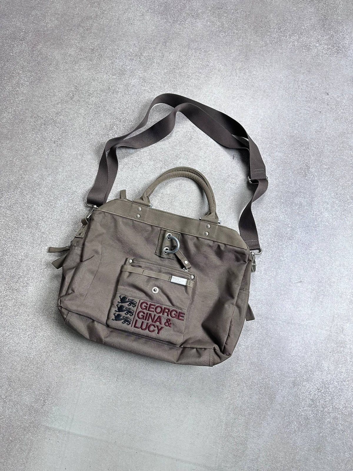 Japanese Brand Vintage 90s GGL George Gina & Lucy Miss Perfect Bag Os Size ONE SIZE - 2 Thumbnail