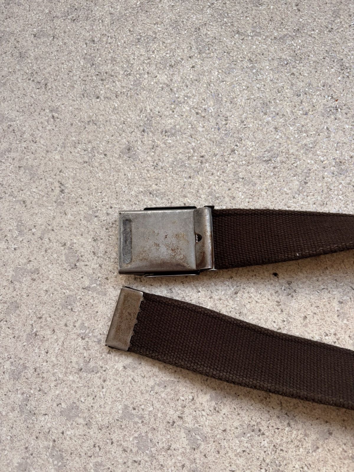 Diesel Vintage Diesel Calapiel Y2K Distressed Metal Buckle Belt Size ONE SIZE - 6 Thumbnail