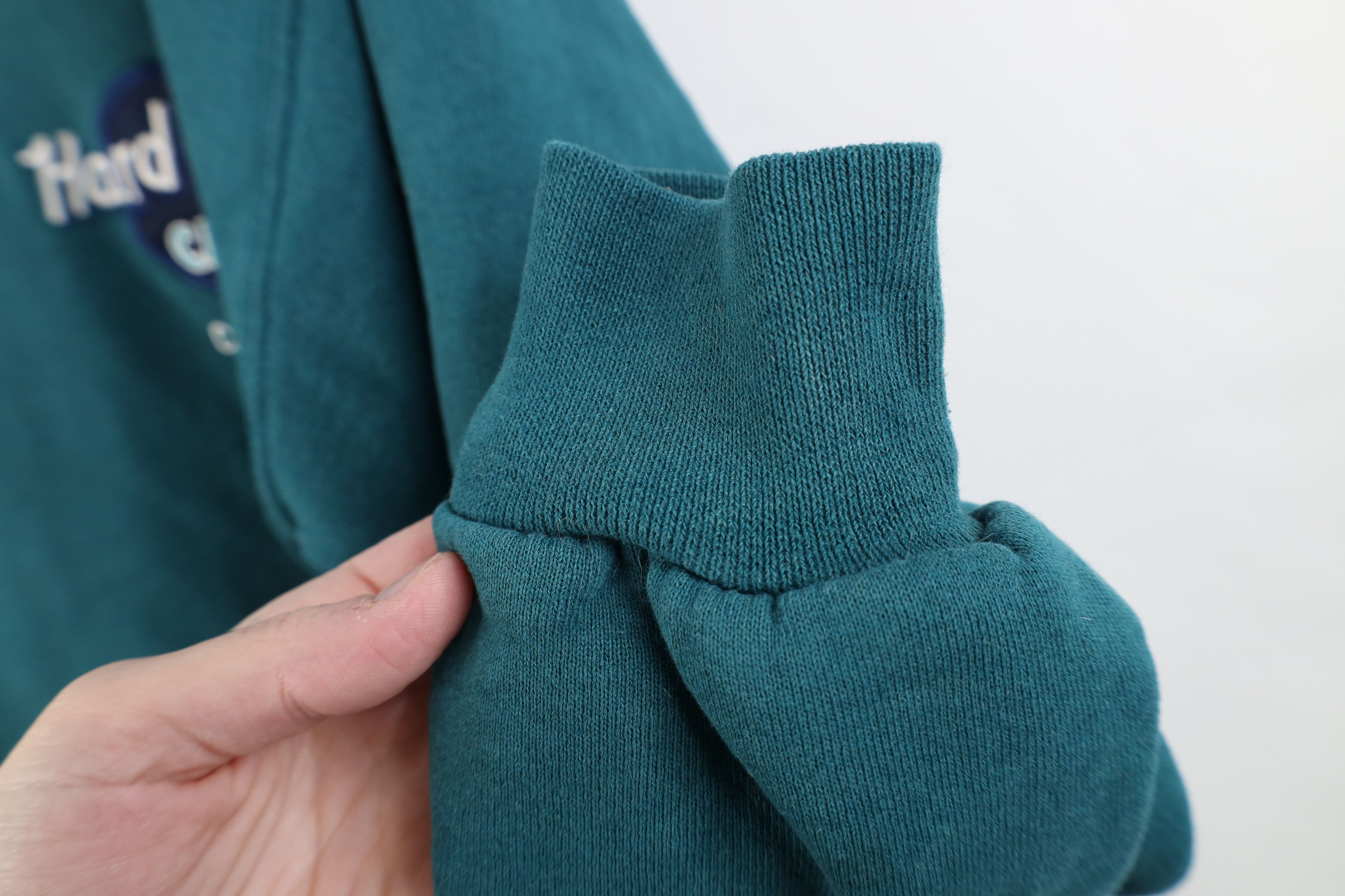 Hard Rock Cafe Vintage 90s Hard Rock Cafe Spell Cancun Crewneck Sweatshirt Size US L / EU 52-54 / 3 - 7 Thumbnail