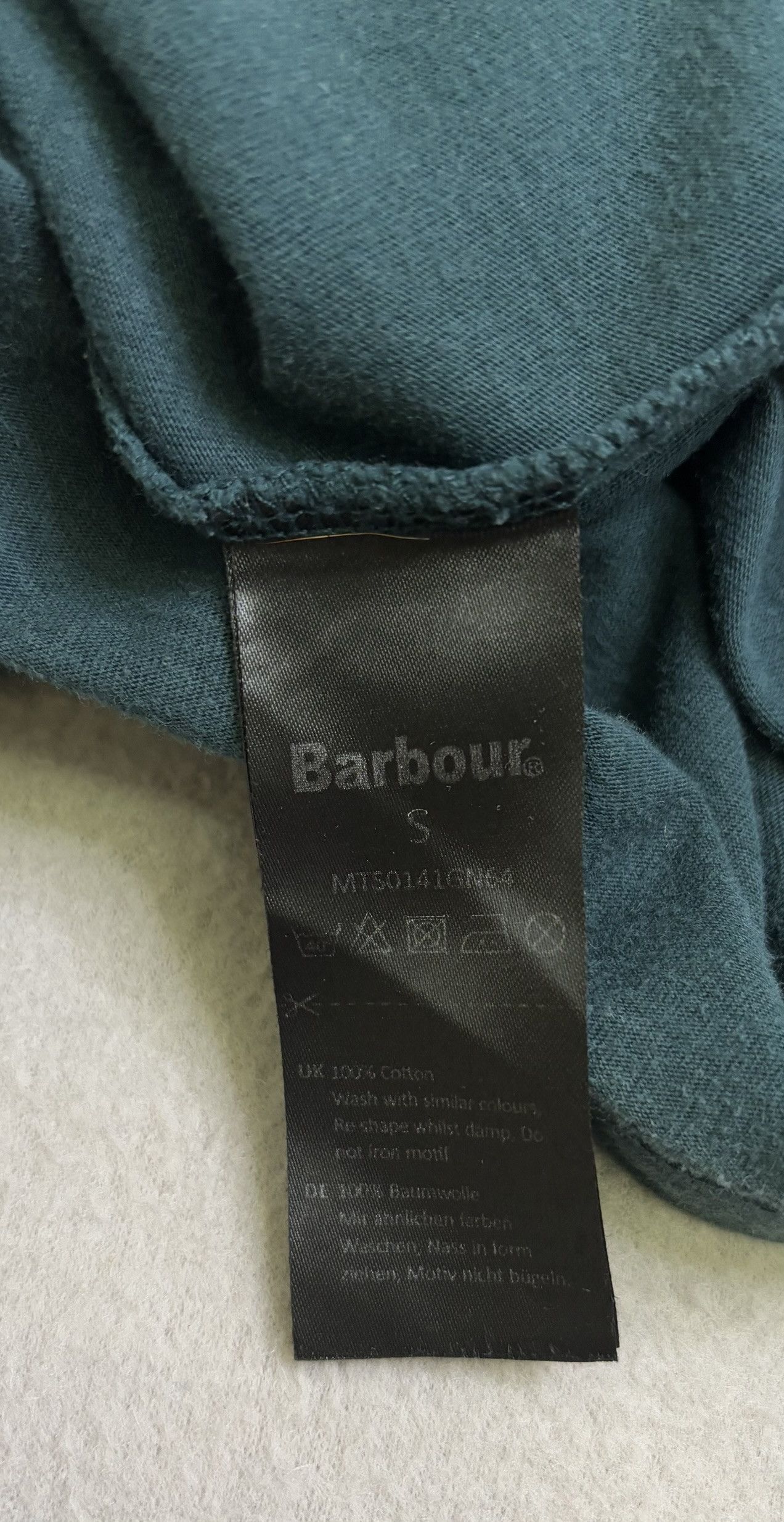 Barbour Barbour T-shirt Size S Size US S / EU 44-46 / 1 - 12 Thumbnail