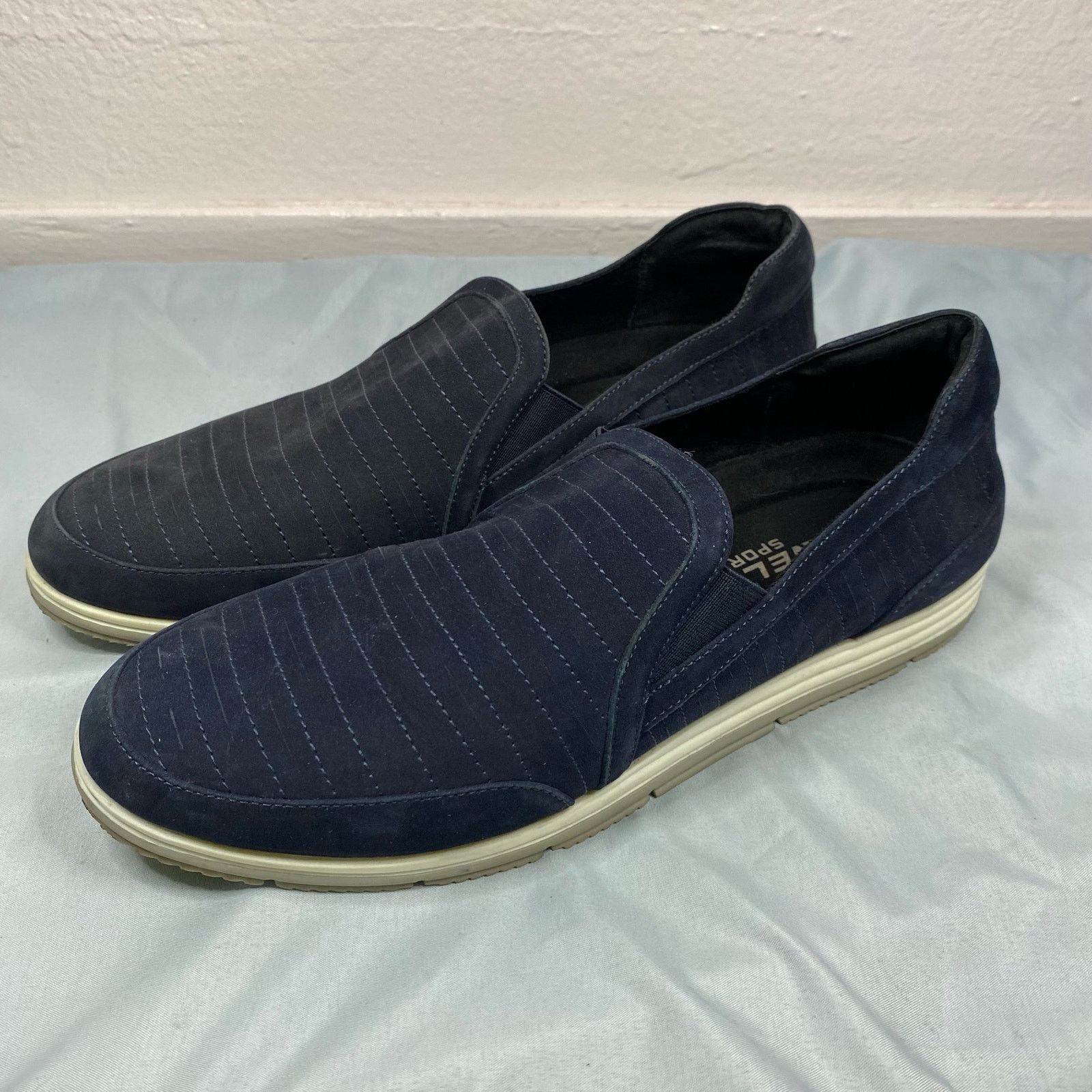 VANELI Vaneli women blue slip on flats Shoes womens Size 7.5 Size US 7 / IT 37 - 1 Thumbnail